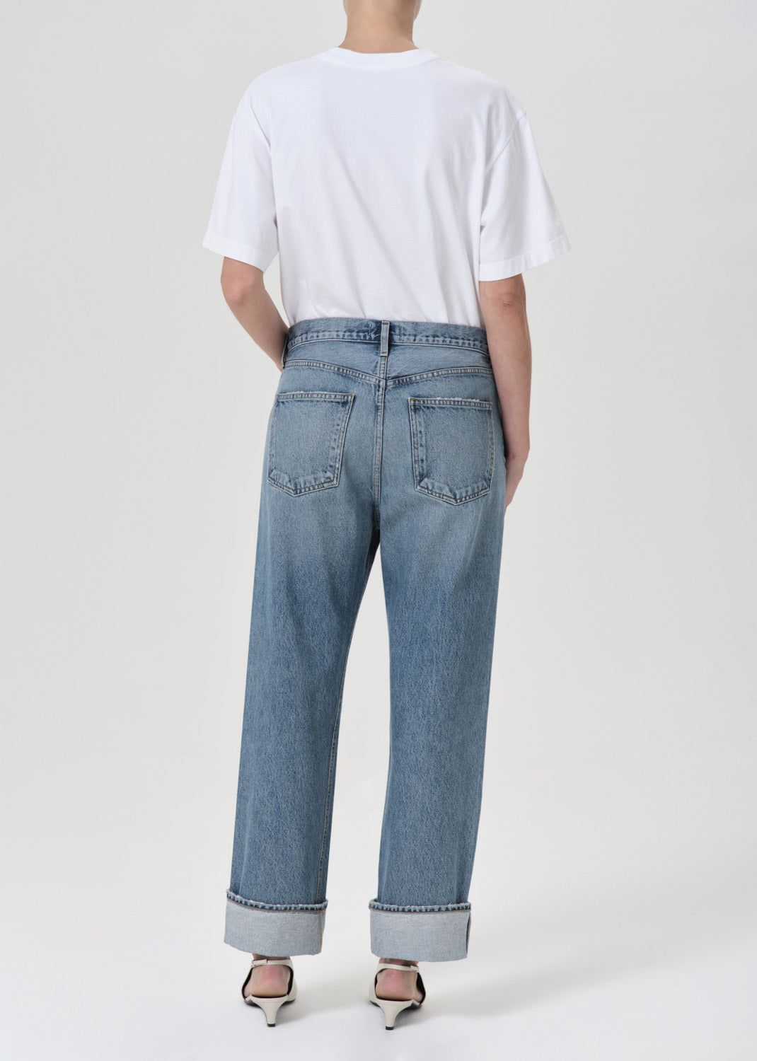 Denim Agolde Fran Low Slung Straight Femme Invention | NJCUP-0965