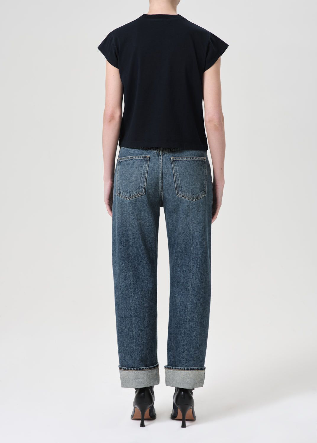 Denim Agolde Fran Low Slung Straight Femme Dwell | NKXYD-0189