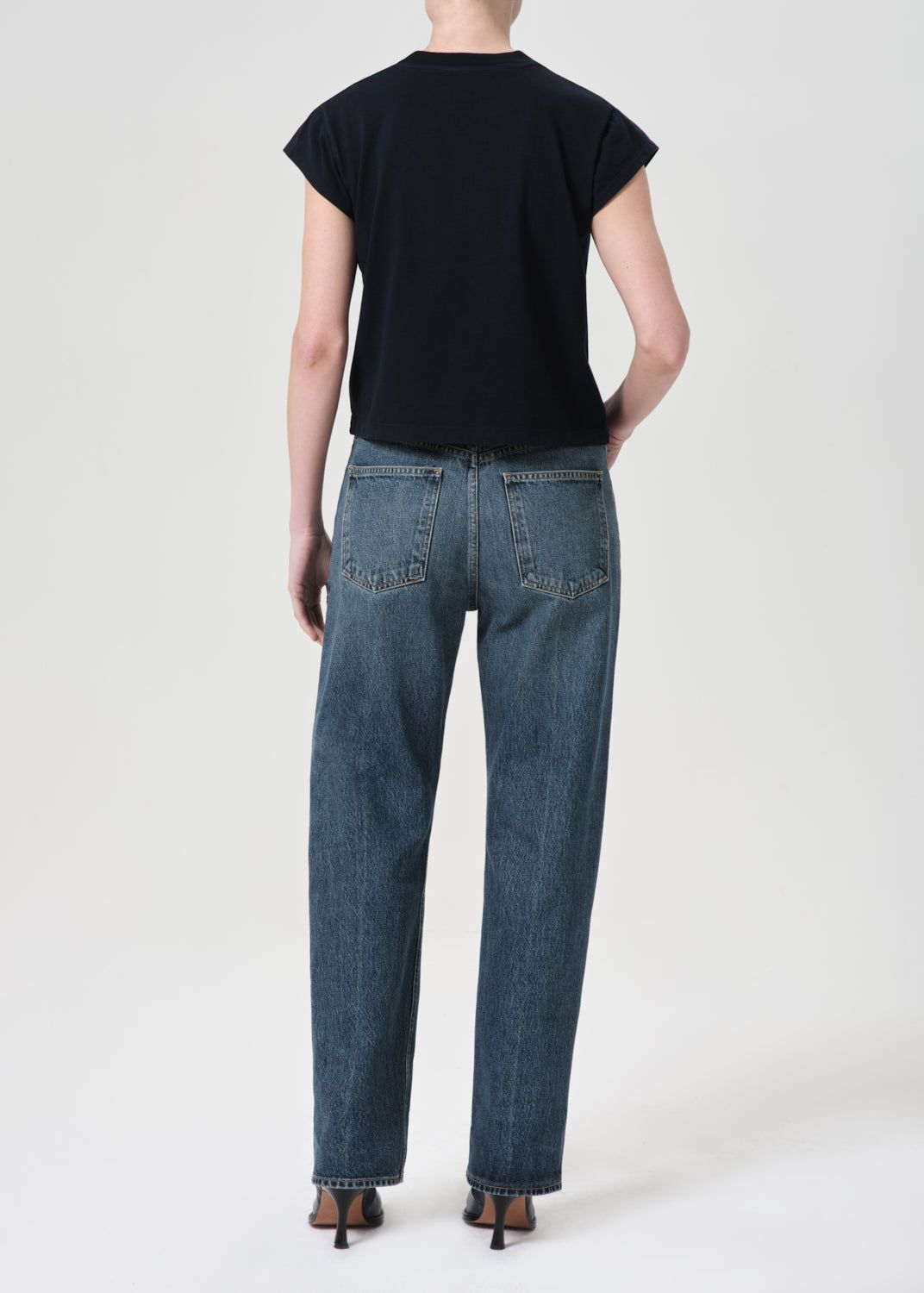 Denim Agolde Fran Low Slung Straight Femme Dwell | NKXYD-0189