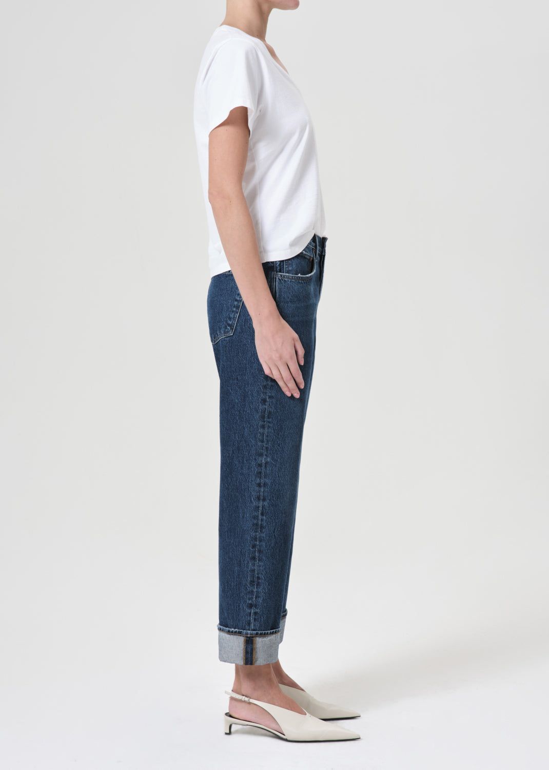 Denim Agolde Fran Low Slung Straight Femme Enamour | FSTOQ-3678