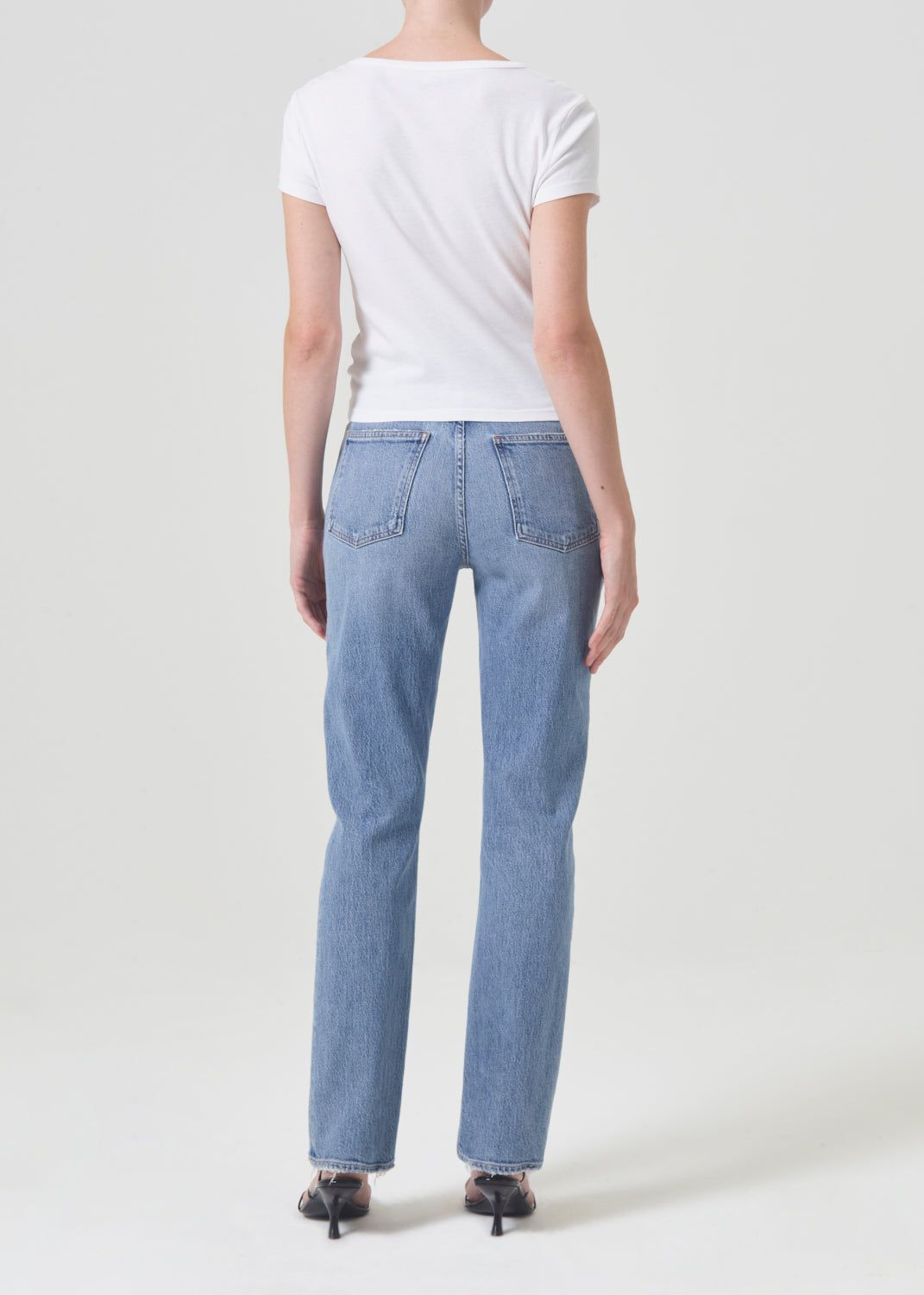 Denim Agolde Freya High Rise Slim Stretch Femme Quiver | ITCDO-4036