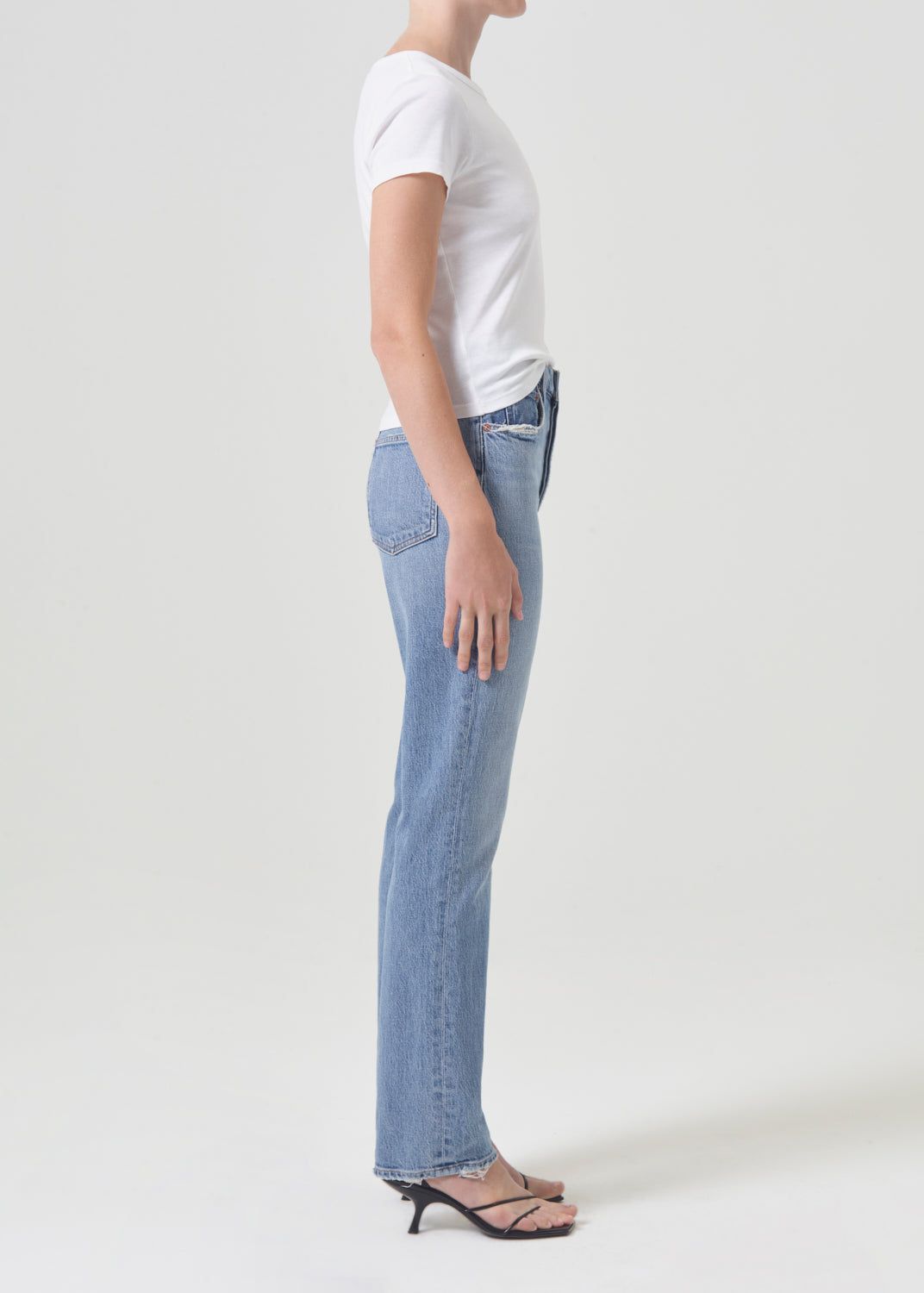 Denim Agolde Freya High Rise Slim Stretch Femme Quiver | ITCDO-4036