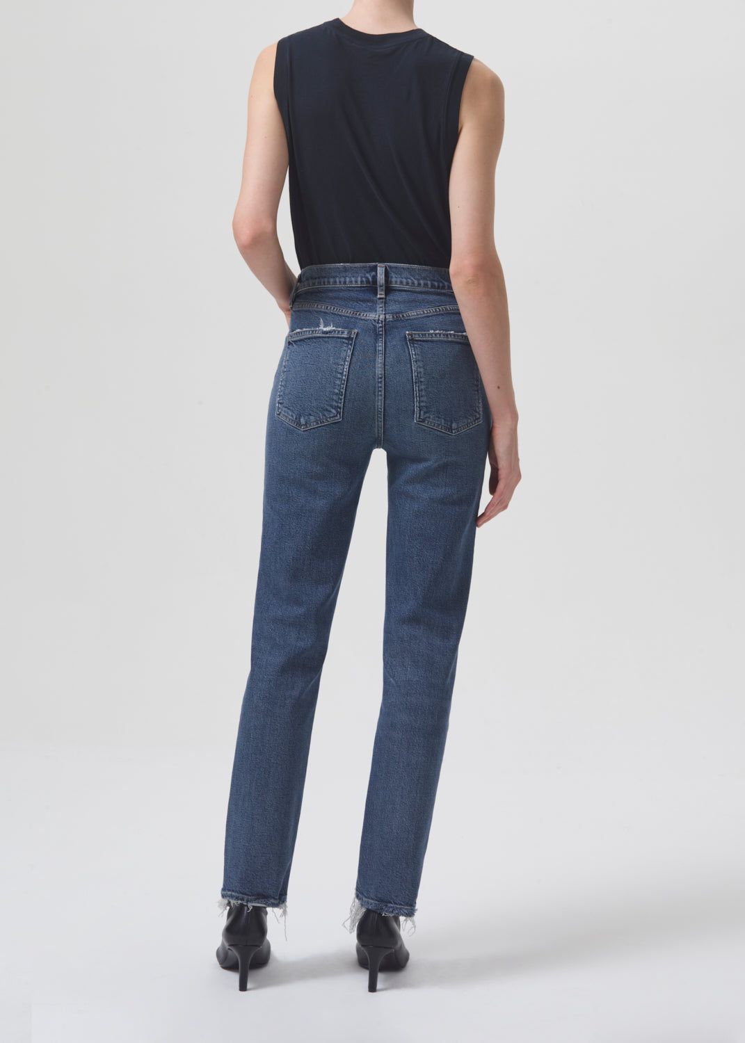 Denim Agolde High Rise Stovepipe Stretch Femme Captivate | GUZJO-6074