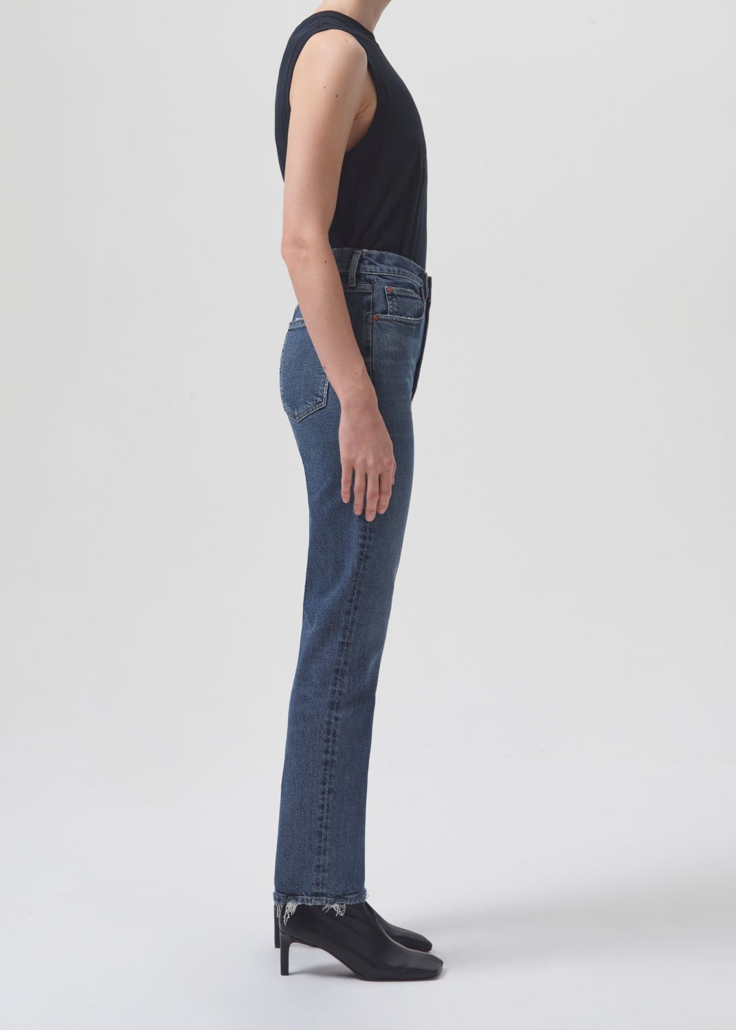 Denim Agolde High Rise Stovepipe Stretch Femme Captivate | GUZJO-6074
