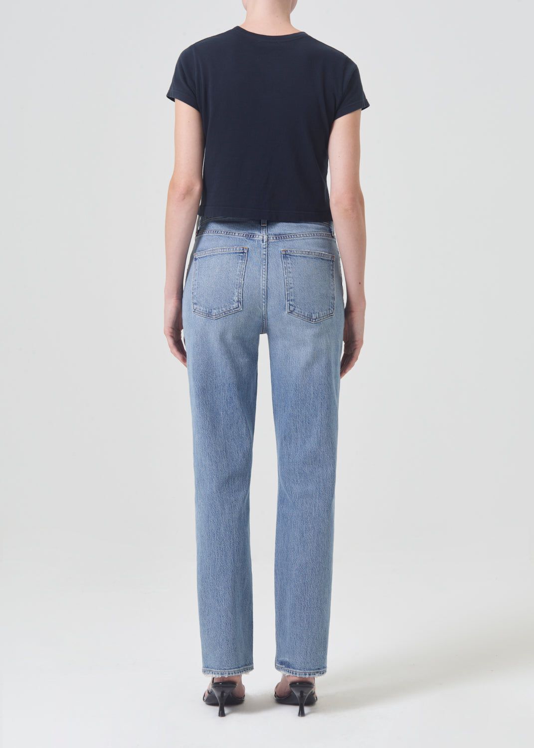 Denim Agolde High Rise Stovepipe Stretch Femme Quiver | QKVOA-2731