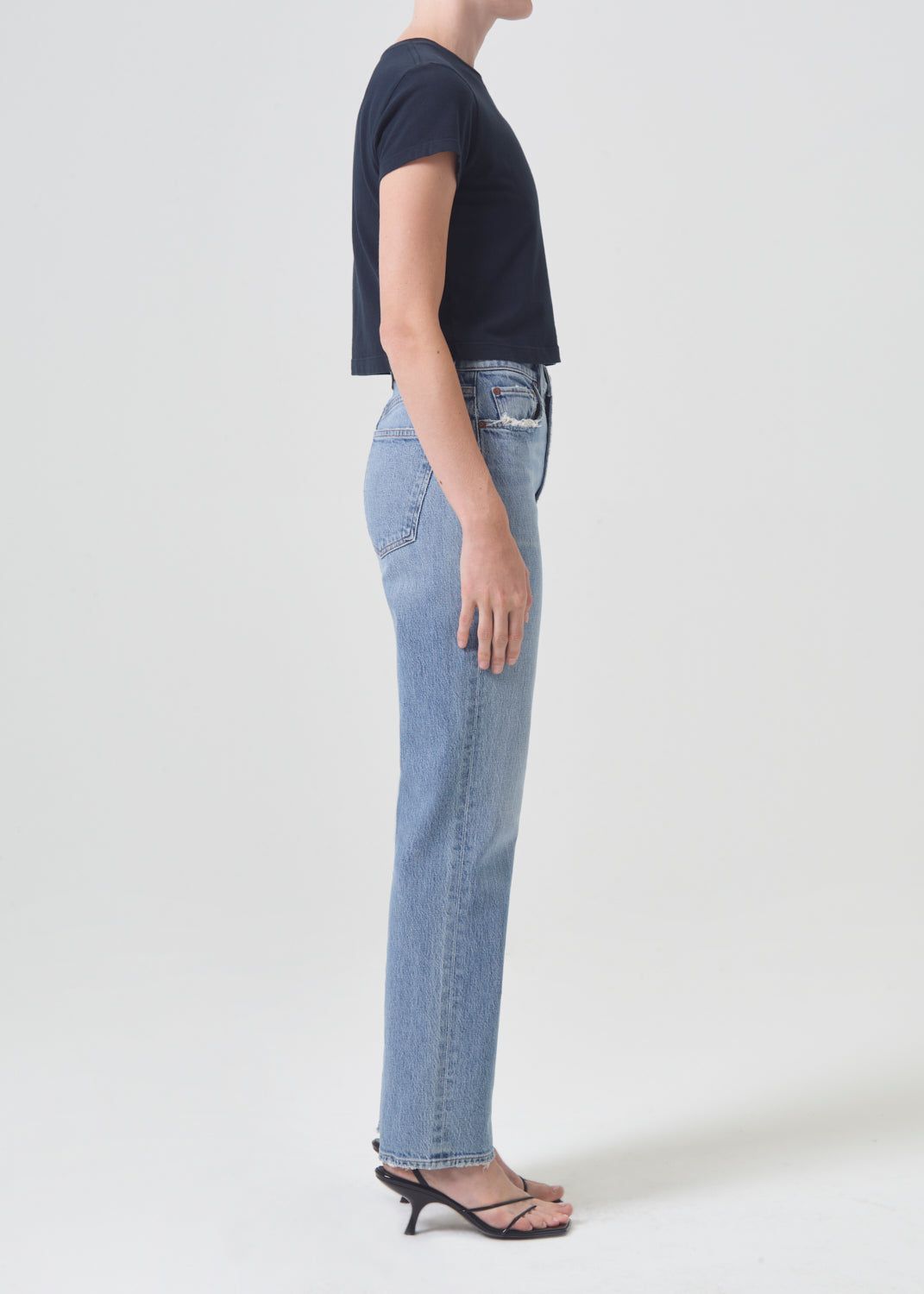 Denim Agolde High Rise Stovepipe Stretch Femme Quiver | QKVOA-2731