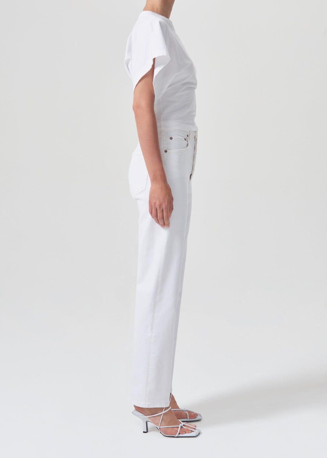 Denim Agolde High Rise Stovepipe Stretch Femme Cake | VICDB-5627
