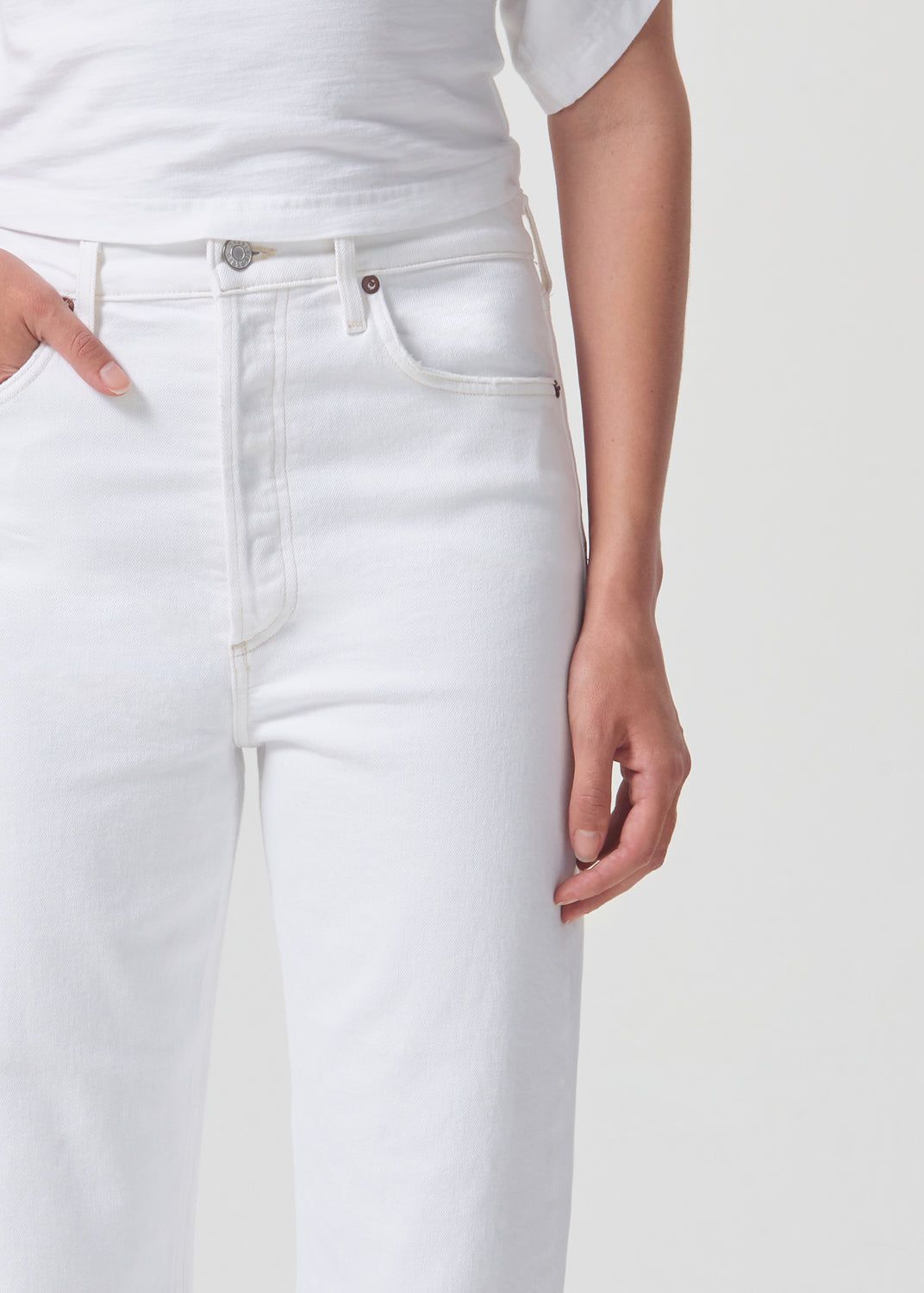 Denim Agolde High Rise Stovepipe Stretch Femme Cake | VICDB-5627