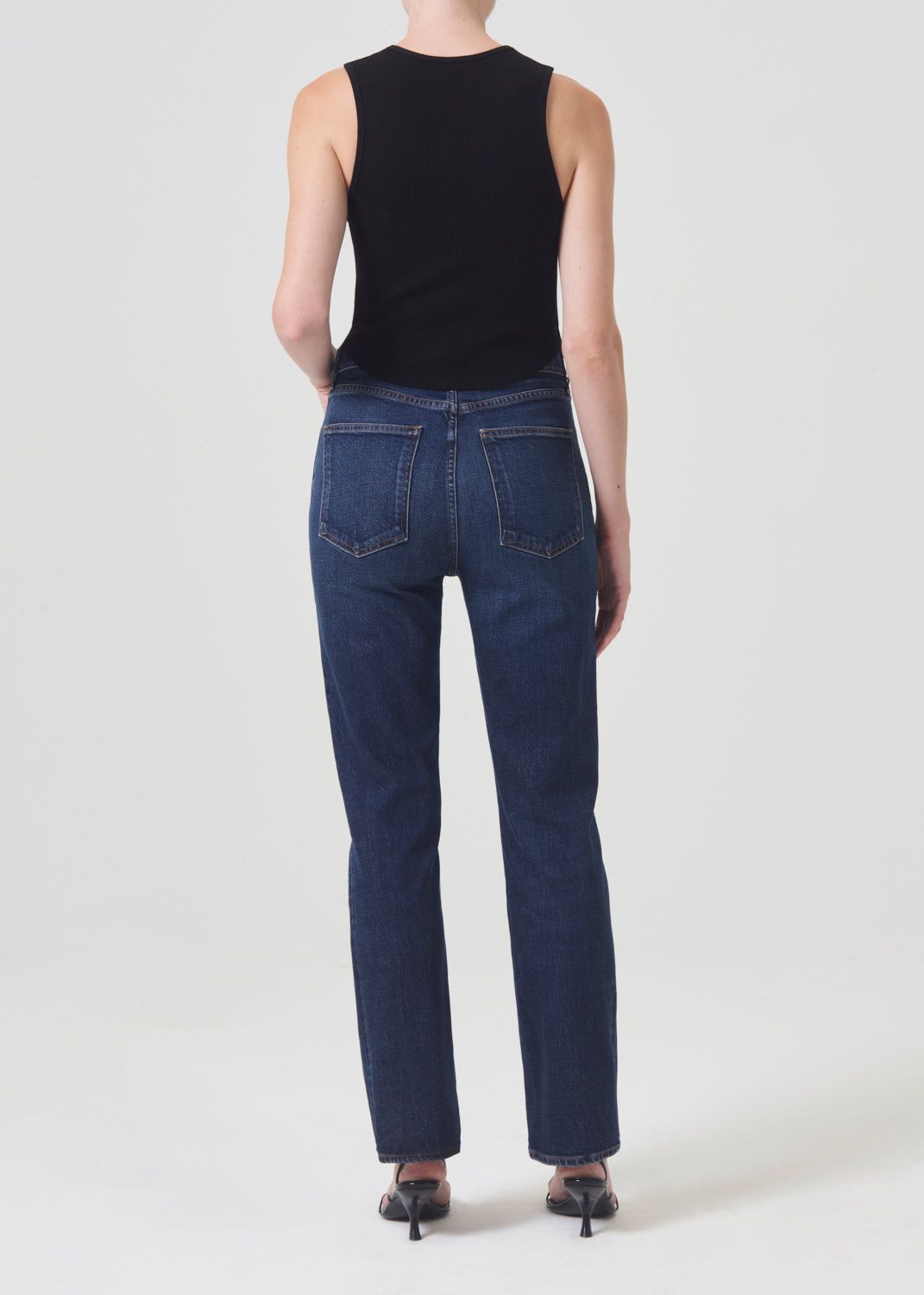 Denim Agolde High Rise Stovepipe Stretch Femme Discord | DUSJV-1023
