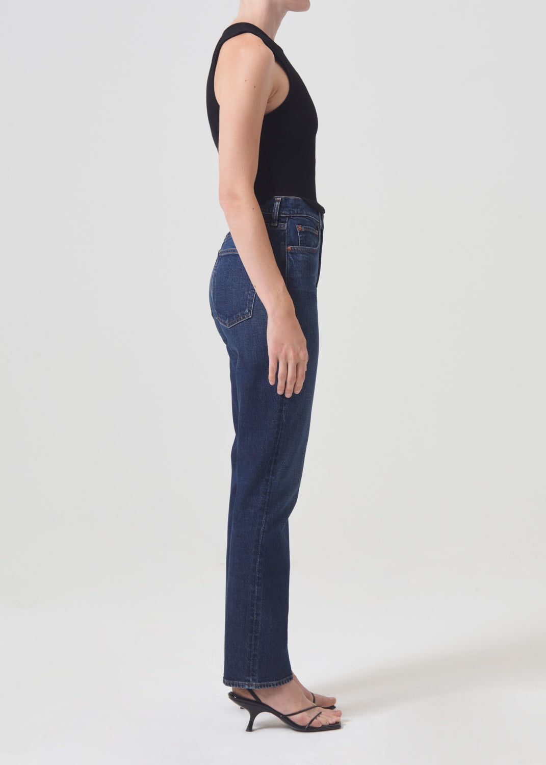 Denim Agolde High Rise Stovepipe Stretch Femme Discord | DUSJV-1023