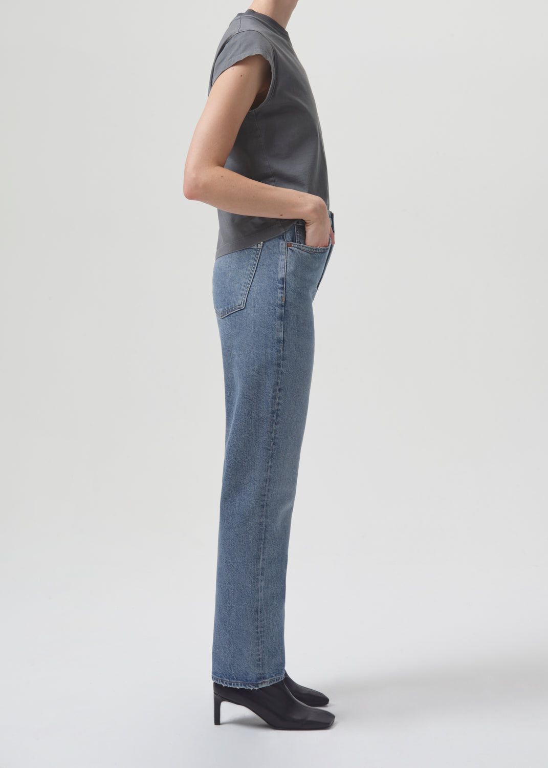 Denim Agolde High Rise Stovepipe Stretch Femme Helm | FPTKL-9675