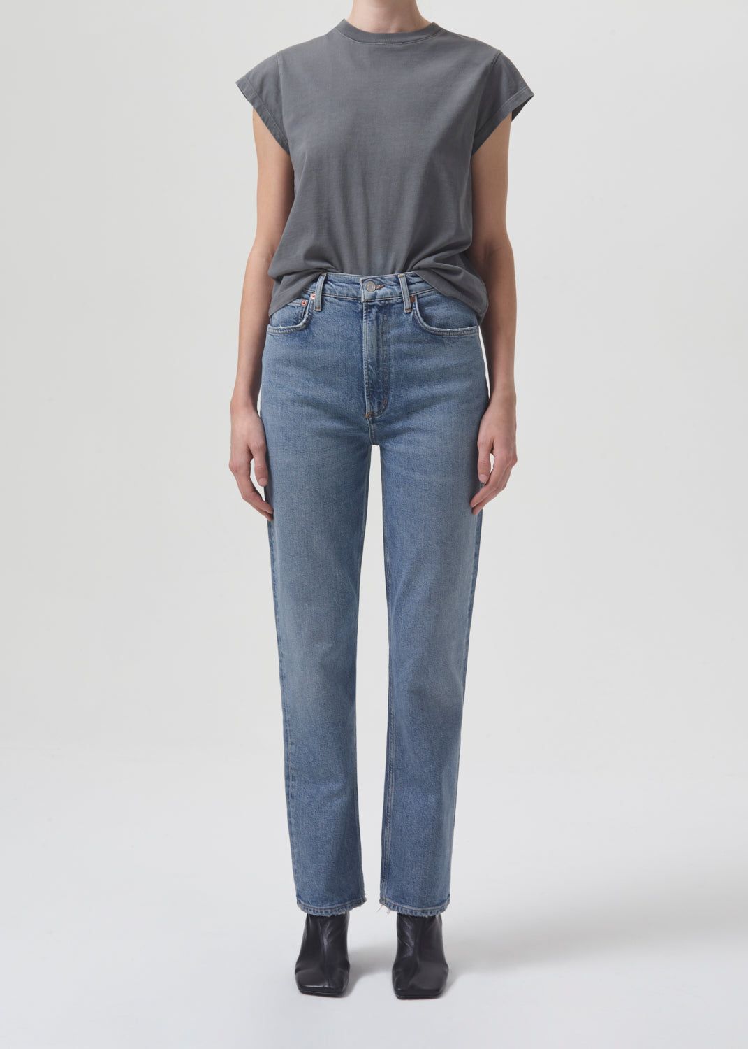 Denim Agolde High Rise Stovepipe Stretch Femme Helm | FPTKL-9675