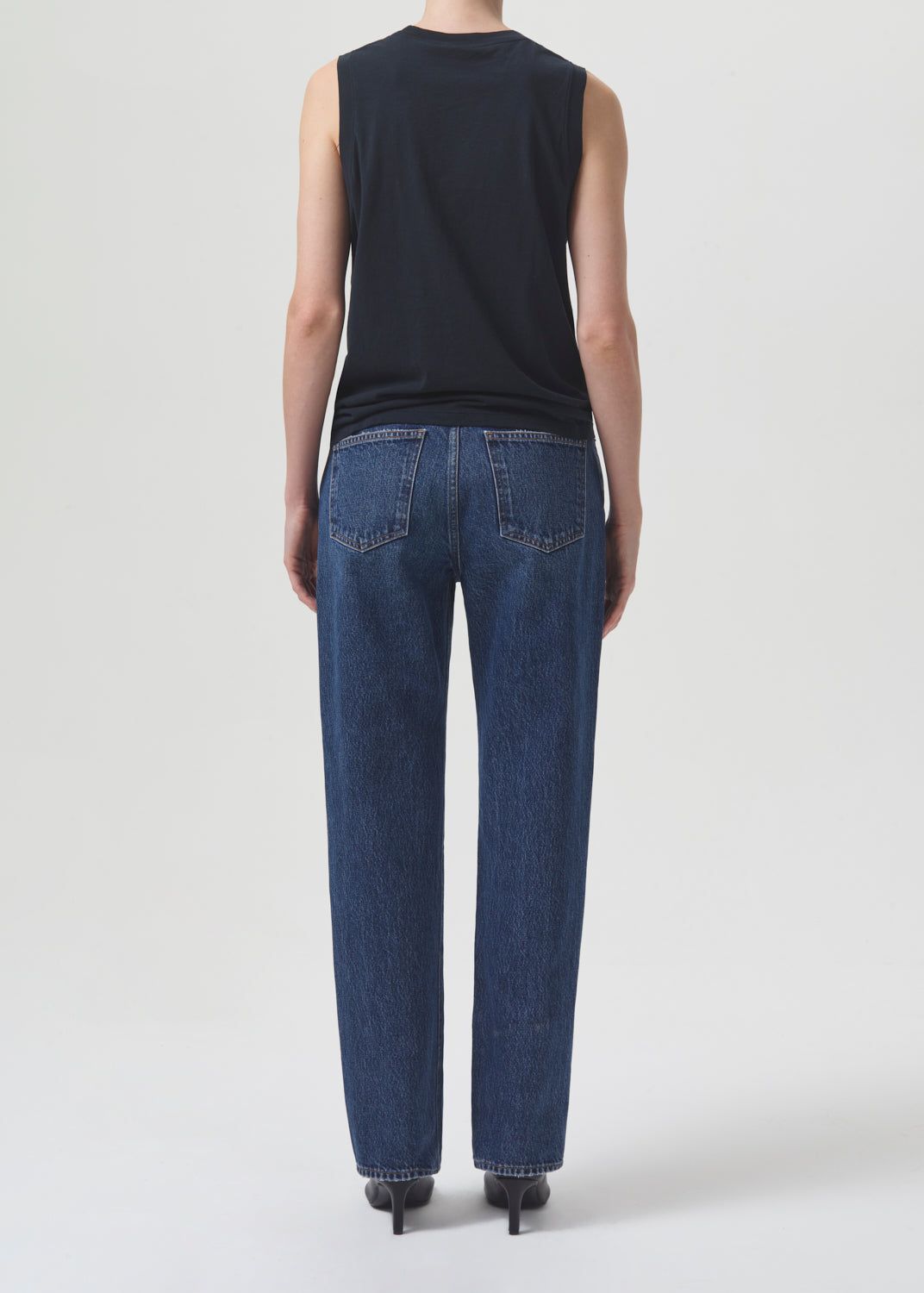 Denim Agolde Lana Mid Rise Straight Femme Sphere | WPZBQ-8241