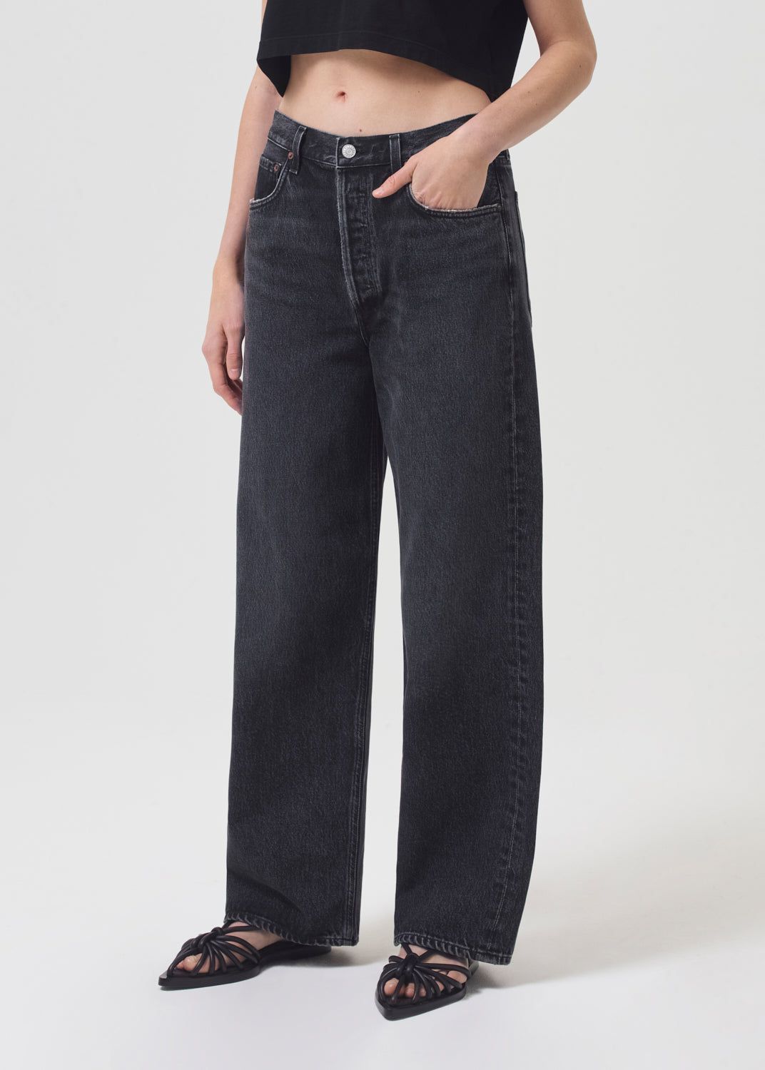 Denim Agolde Low Slung Baggy 28 Femme Paradox | HGPXC-7642