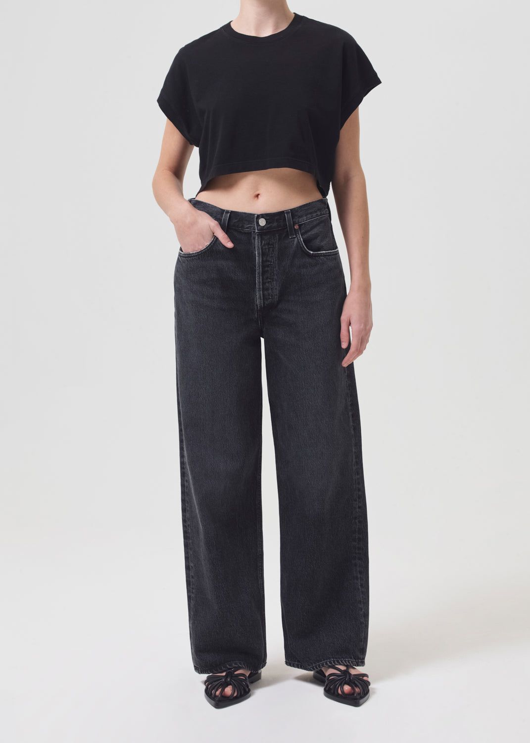 Denim Agolde Low Slung Baggy 28 Femme Paradox | HGPXC-7642