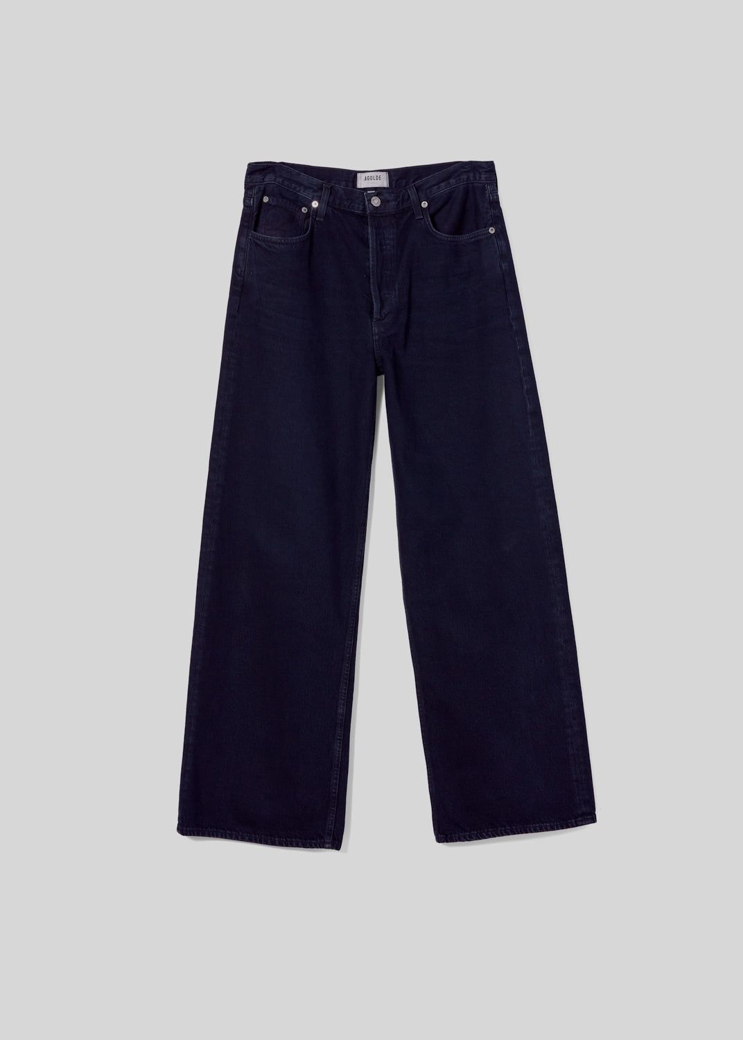 Denim Agolde Low Slung Baggy 30.5 Femme Crushed | AYZSL-1873