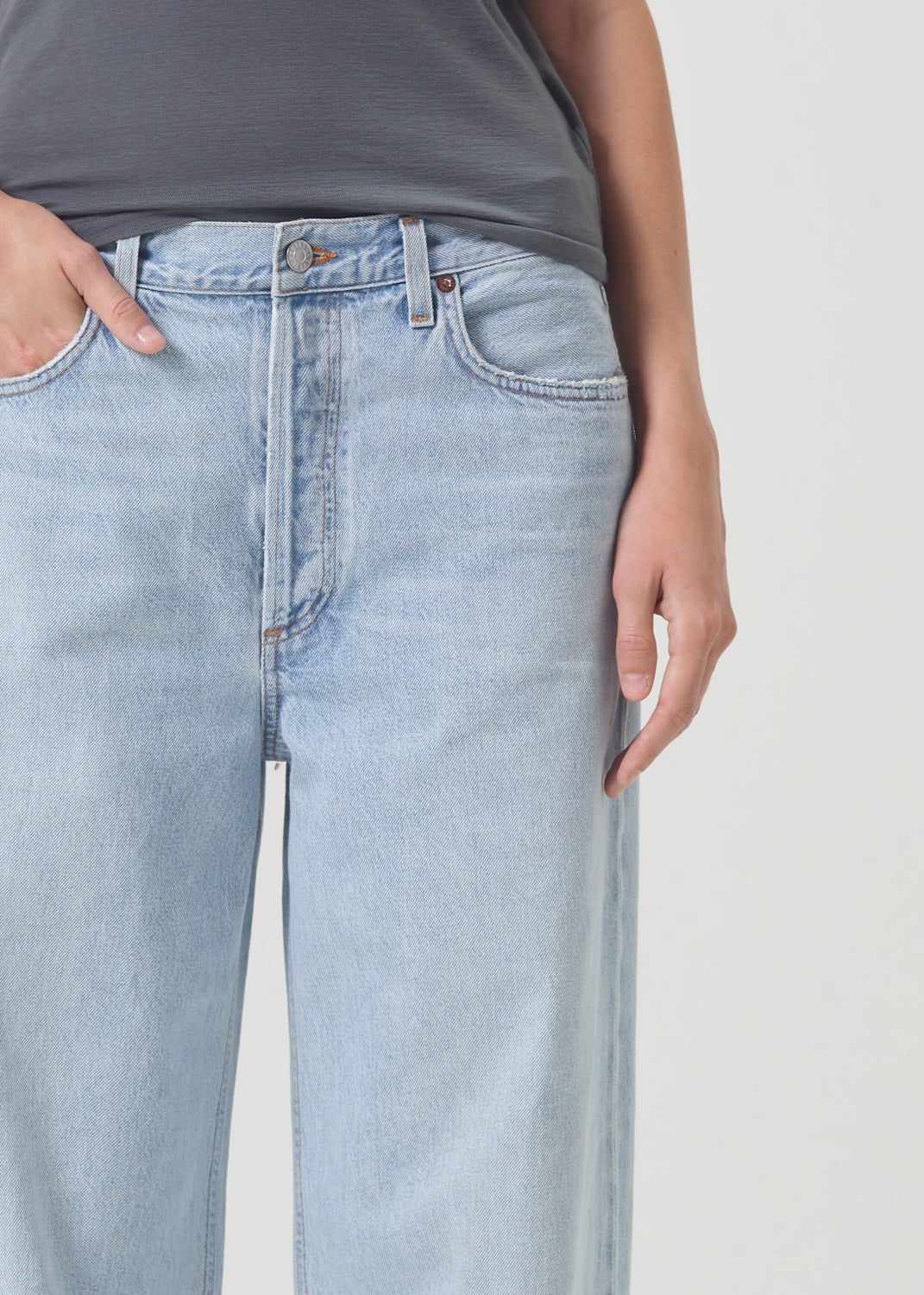Denim Agolde Low Slung Baggy 30.5 Femme Fragment | JPQTS-6037