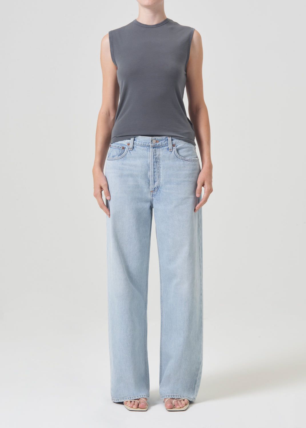 Denim Agolde Low Slung Baggy 30.5 Femme Fragment | JPQTS-6037