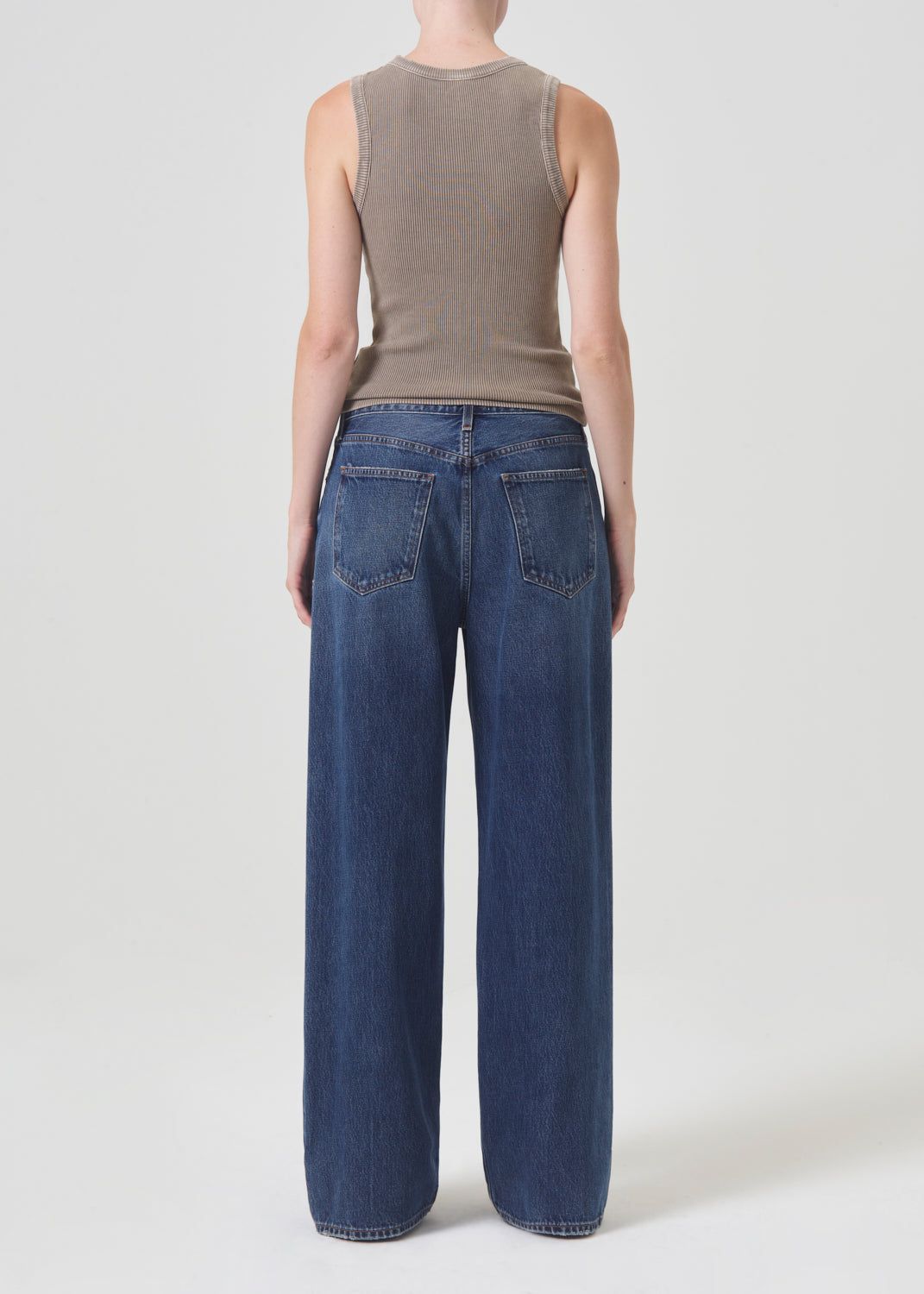 Denim Agolde Low Slung Baggy 30.5 Femme Image | NCBFS-7512