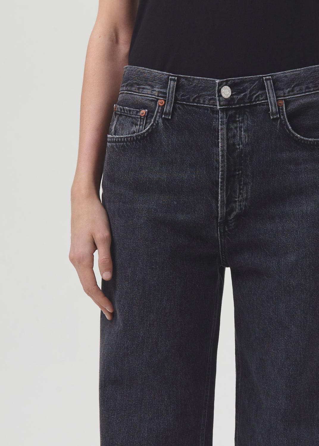 Denim Agolde Low Slung Baggy 30.5 Femme Paradox | NGKPL-6532