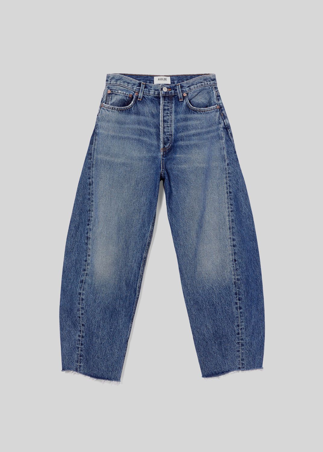 Denim Agolde Luna High Rise Pieced Taper Femme Control | AZETJ-3127