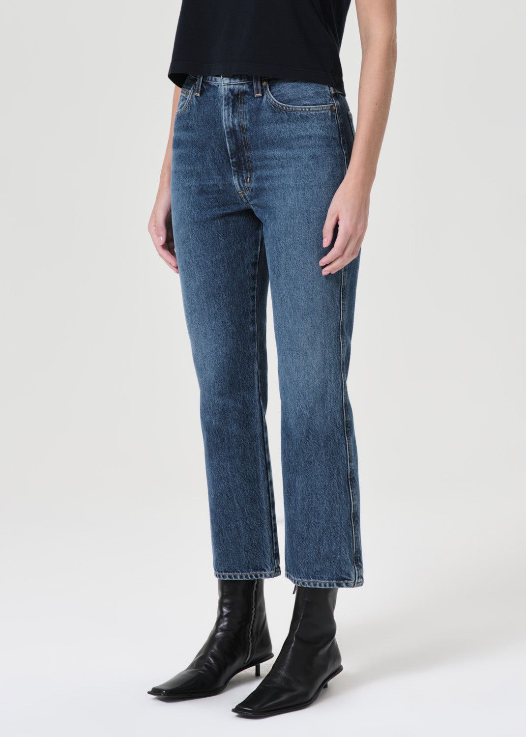 Denim Agolde Pinch Waist Kick Flare RIGID Femme Placebo | BVTUM-9057