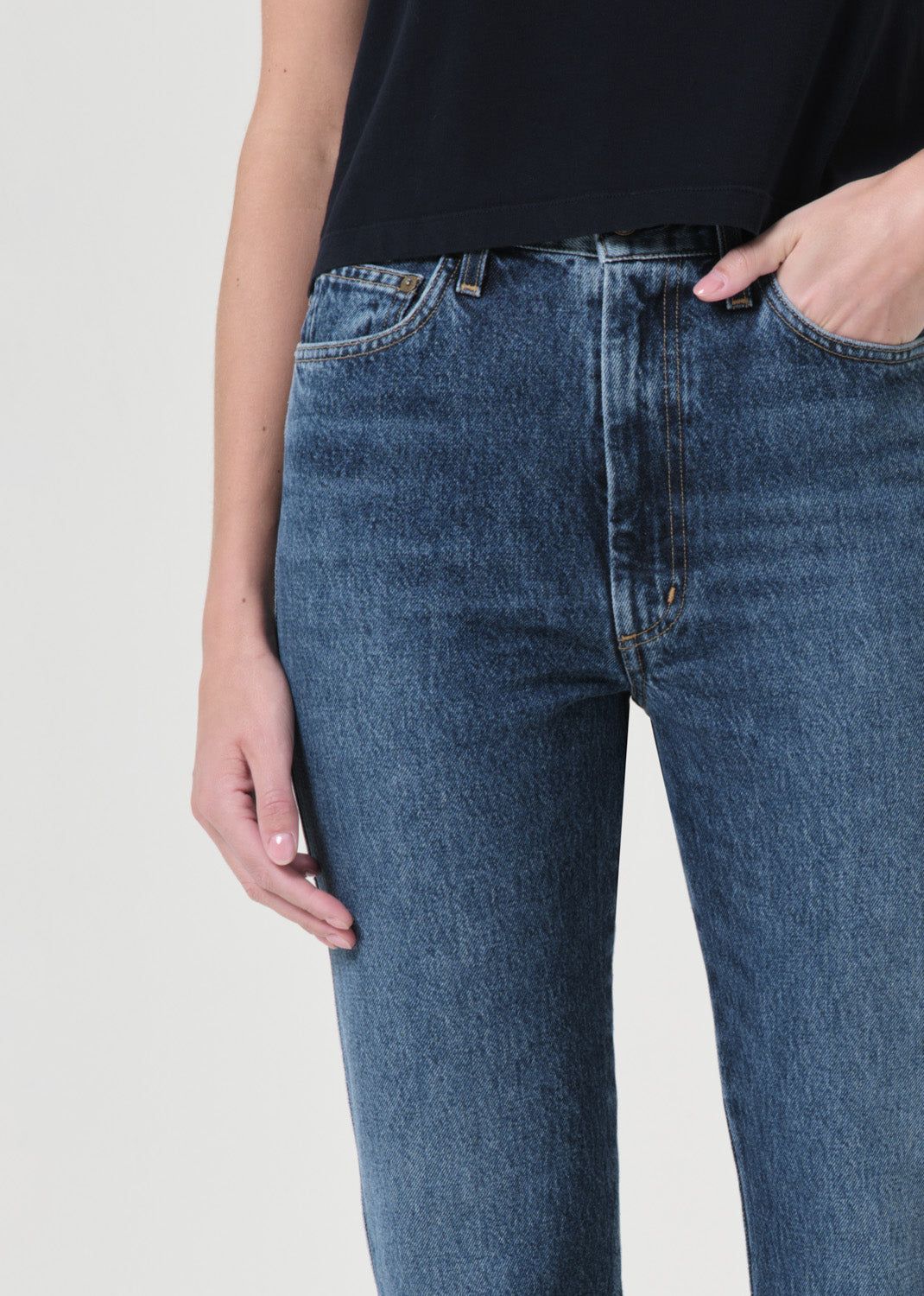 Denim Agolde Pinch Waist Kick Flare RIGID Femme Placebo | BVTUM-9057