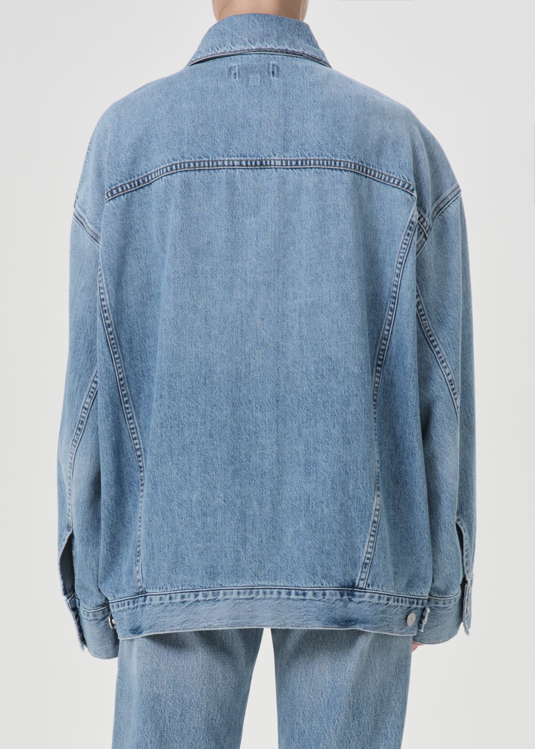 Denim Agolde Reworked Wayne Jacket Femme Clarity | XWZVF-4769