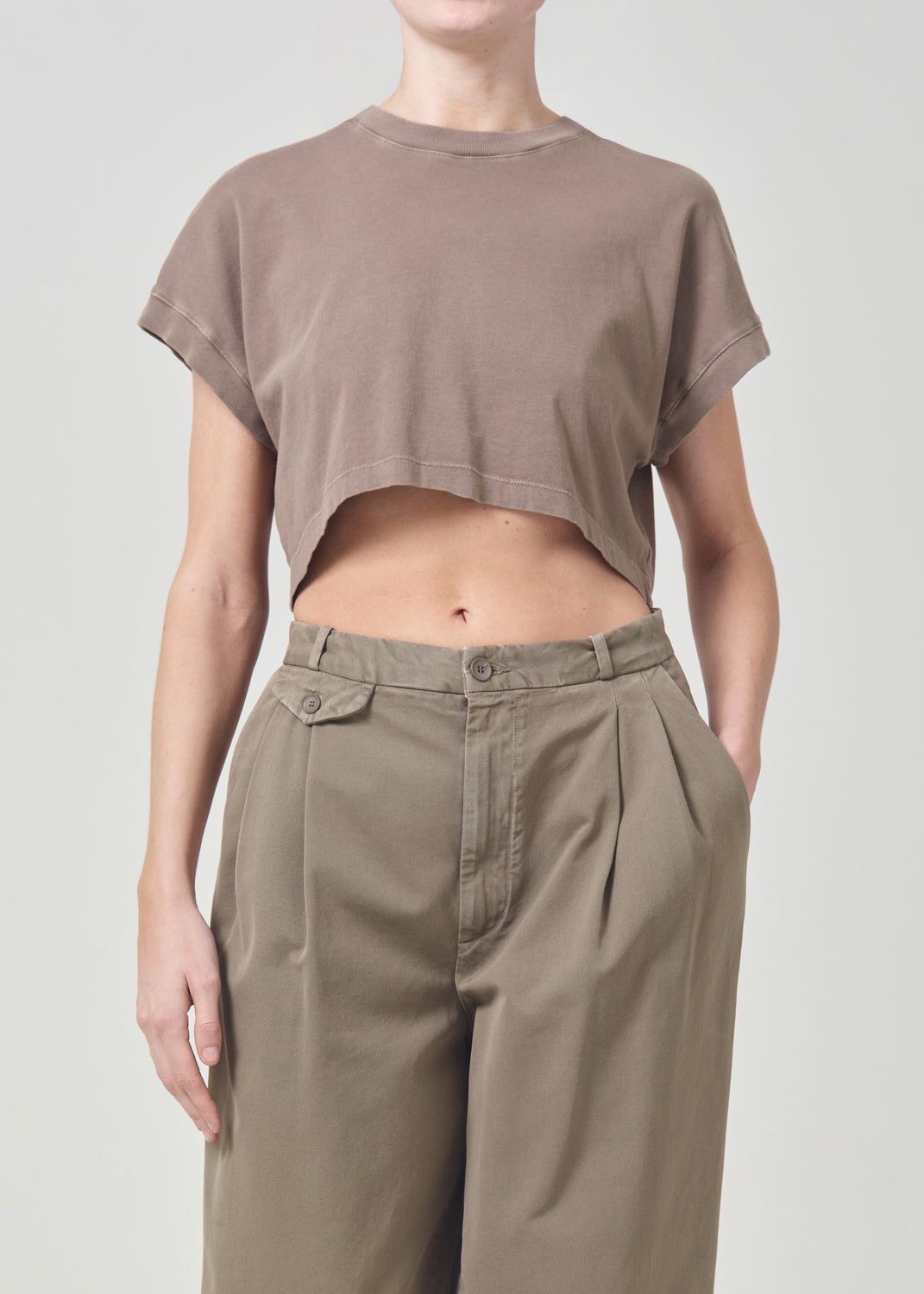 Hauts Agolde Aiden Tee Femme Kiln | FKAVO-2536