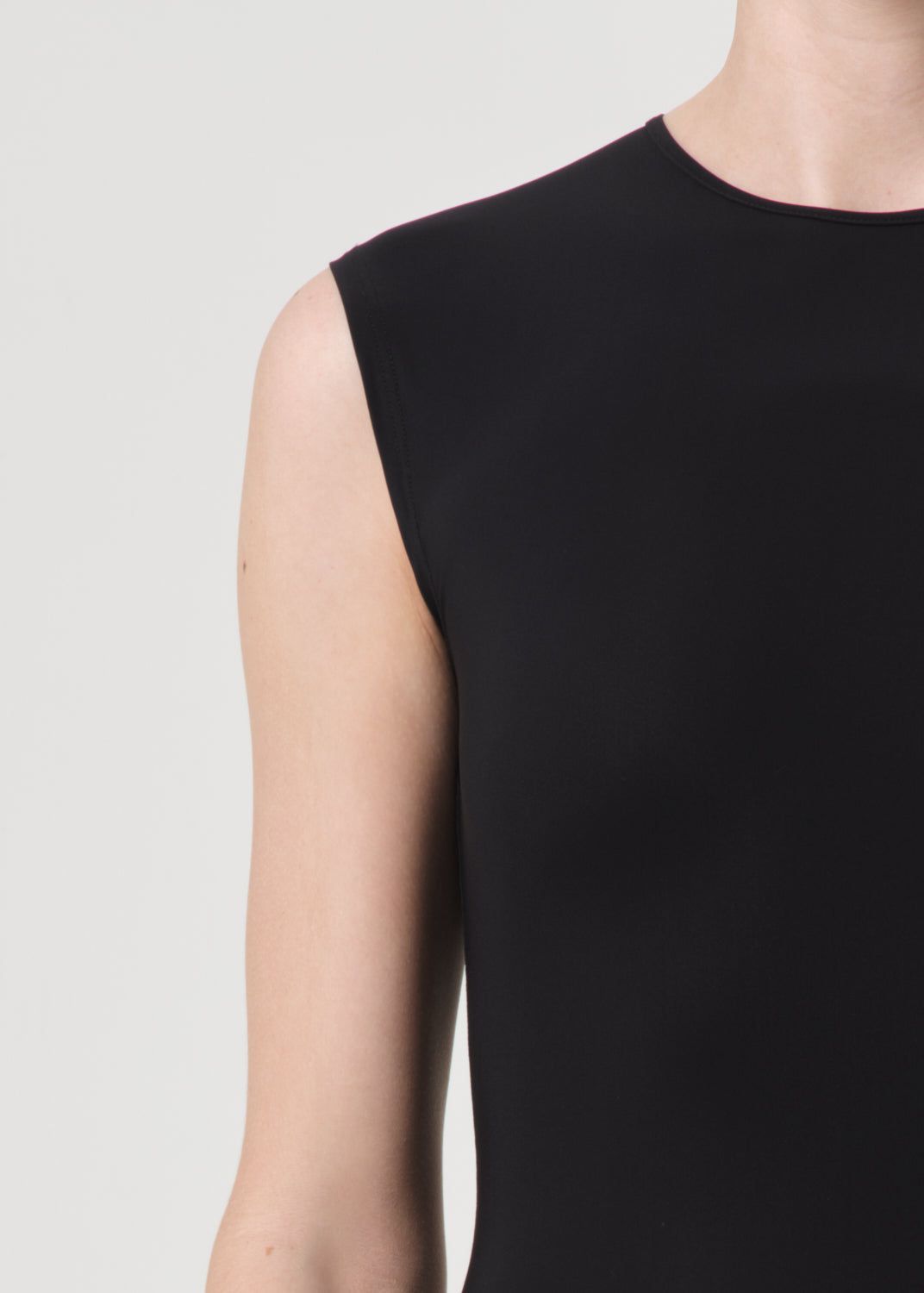 Hauts Agolde Aura Sleeveless Bodysuit Femme Noir | ZEATP-1925