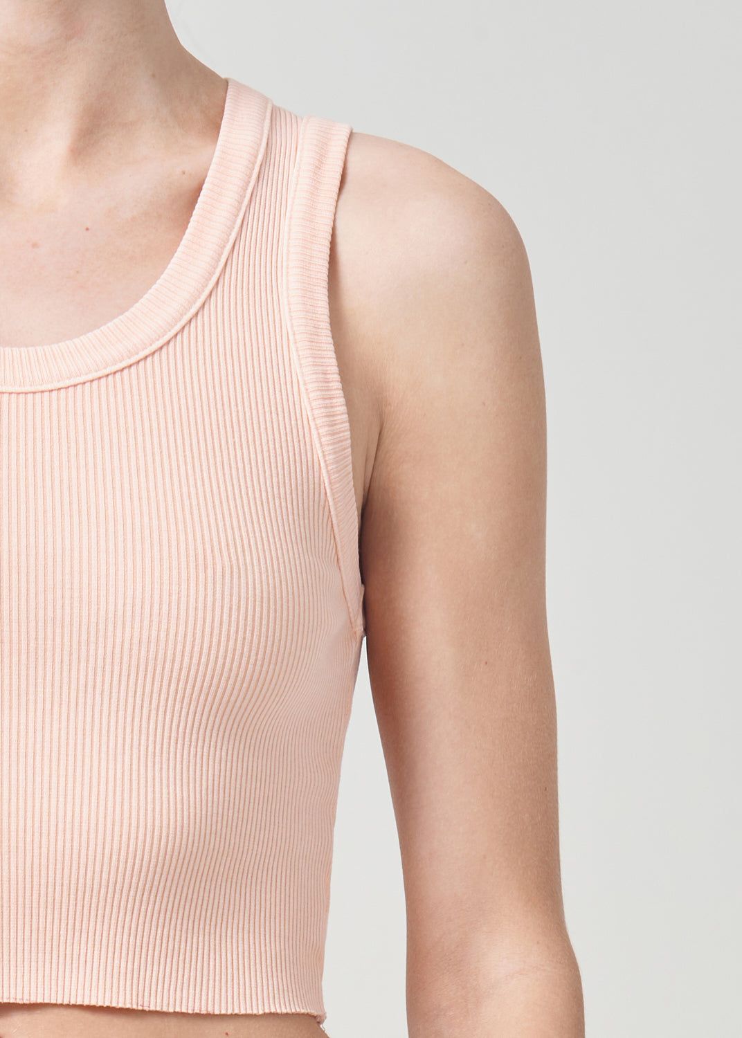 Hauts Agolde Cropped Poppy Tank Femme Sprinkle | GOAFL-7812