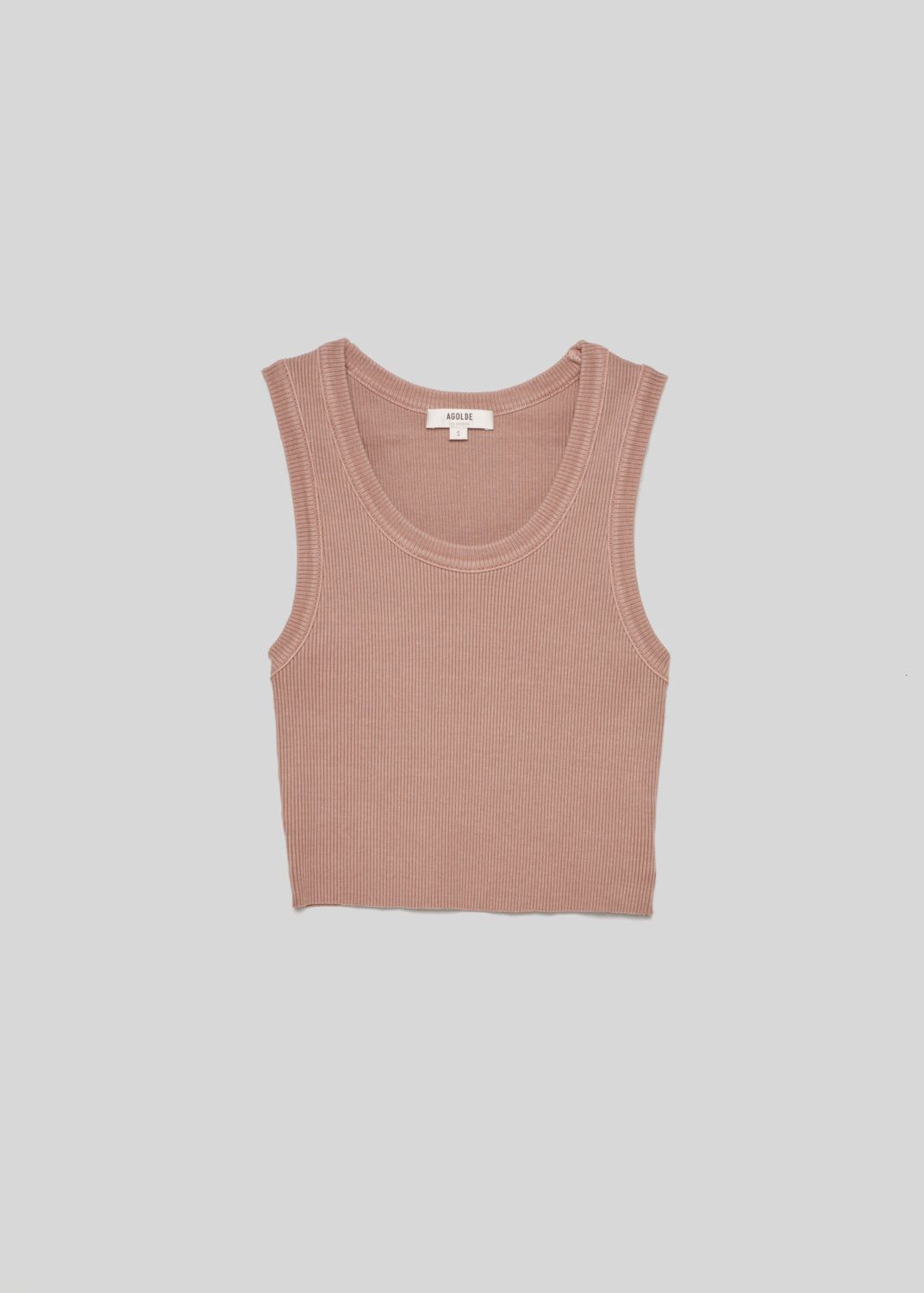 Hauts Agolde Cropped Poppy Tank Femme Spider Lily | JBEUL-3129