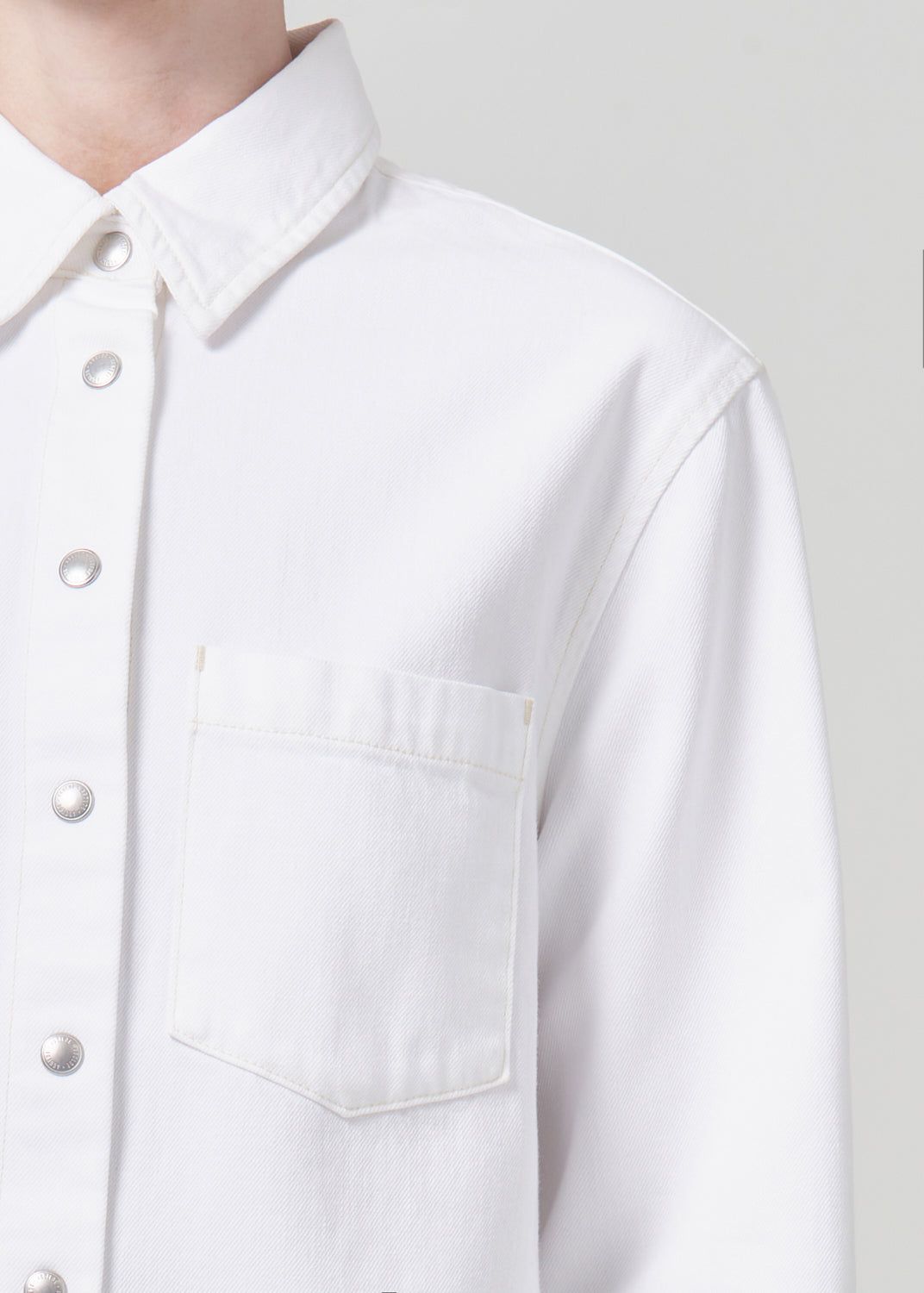 Hauts Agolde Dagmar Shirt Femme Milkshake | RUOKA-4570