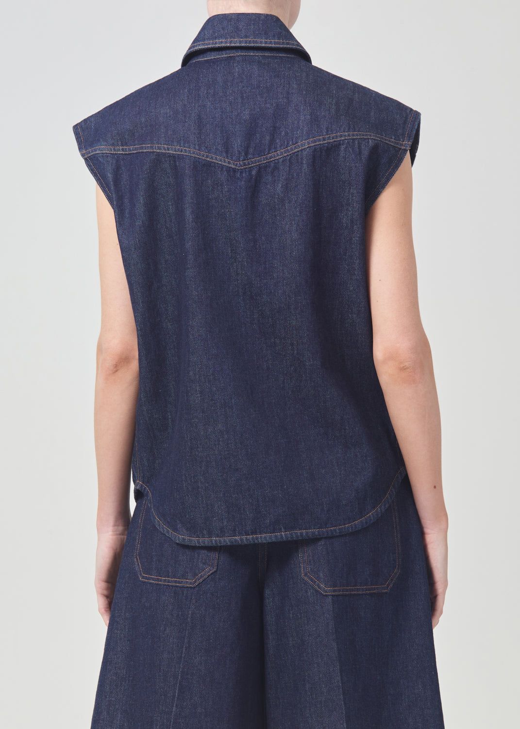 Hauts Agolde Evan Shirt Femme Pure | SBVRC-9241