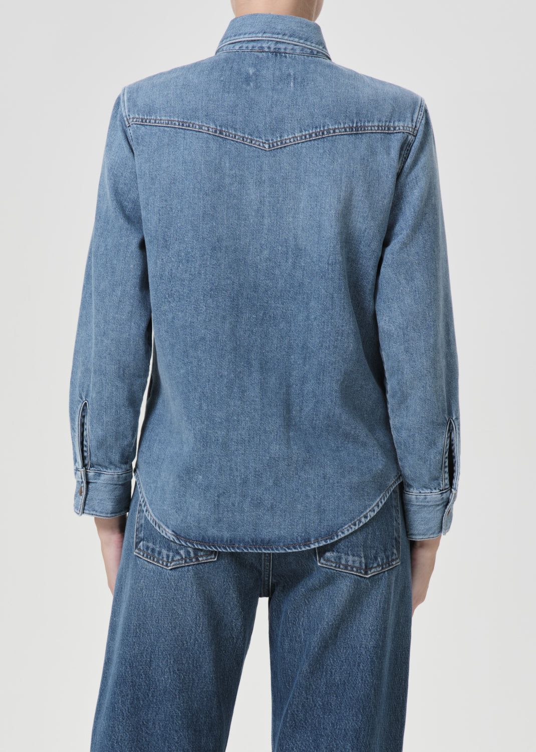 Hauts Agolde Glinda Shirt Femme Rhythm | IESRX-5928