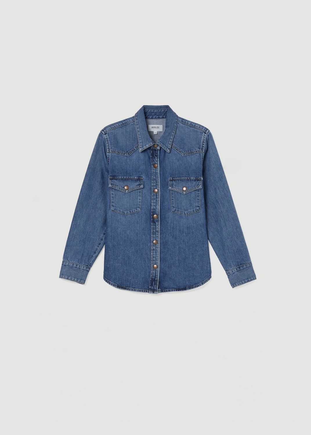 Hauts Agolde Glinda Shirt Femme Rhythm | IESRX-5928