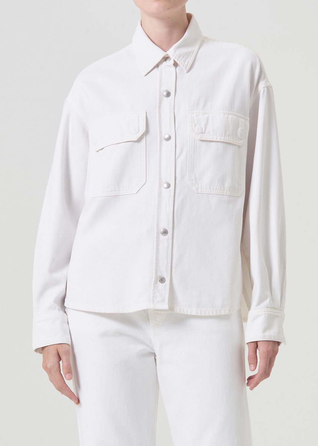 Hauts Agolde Gwen Slice Shirt Femme Fortune Cookie | FTIZV-4689