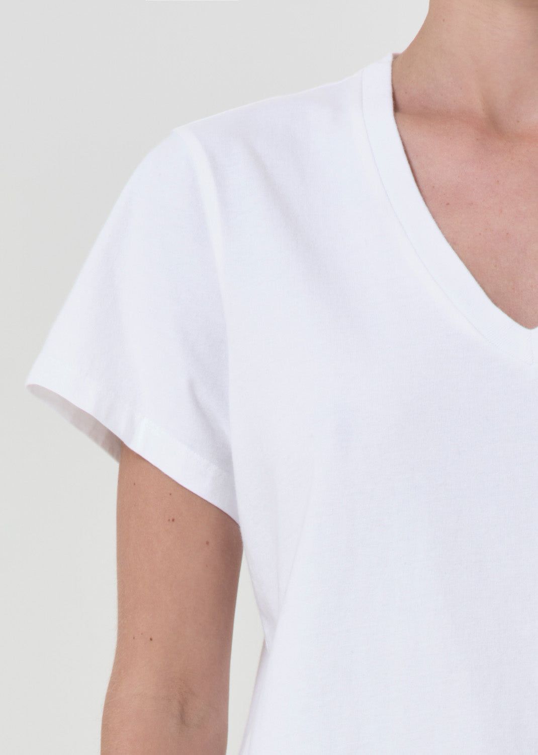 Hauts Agolde Jones T-Shirt Femme Blanche | BVGWC-4820