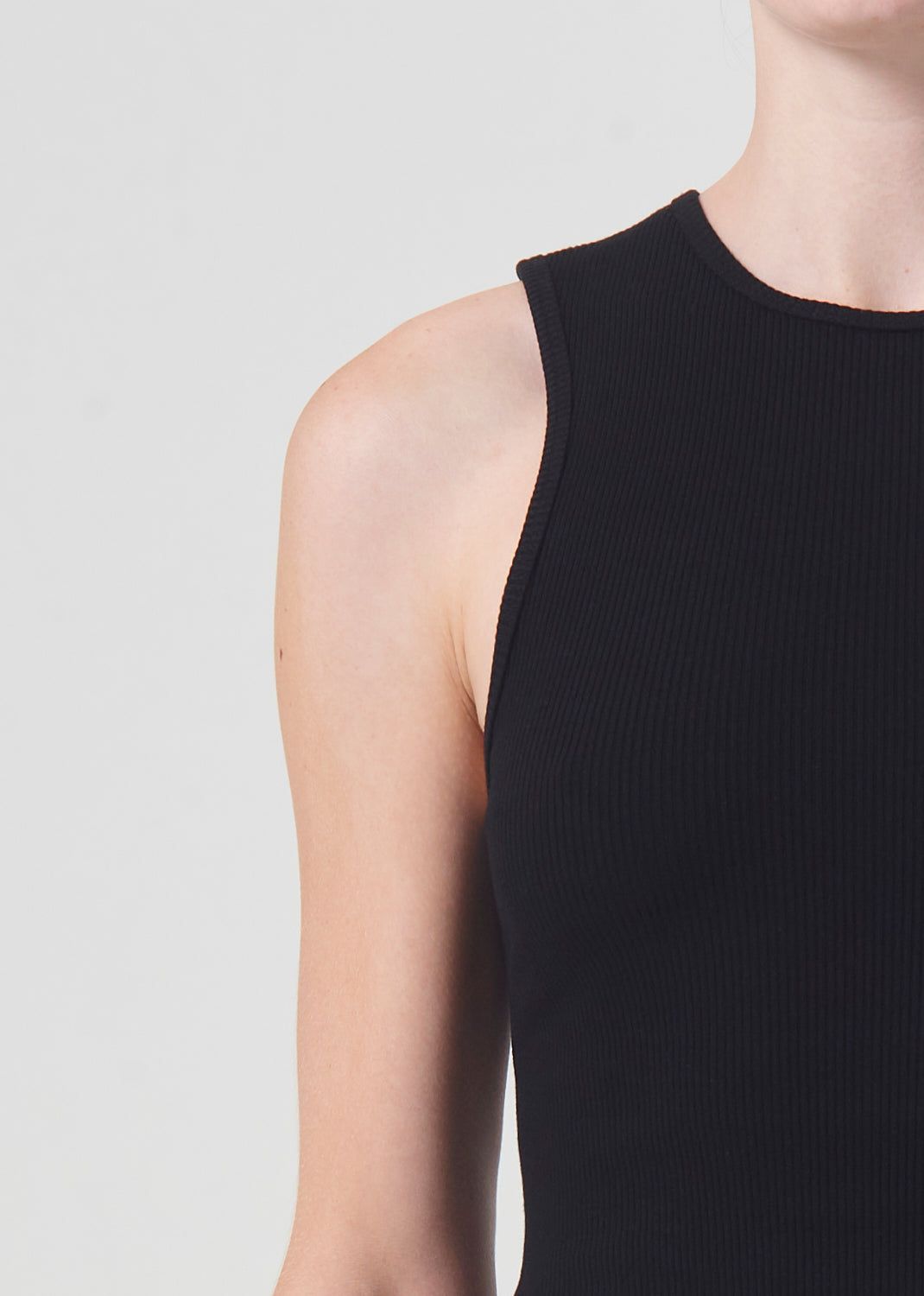 Hauts Agolde Nova Tank Femme Noir | DPXSZ-1092