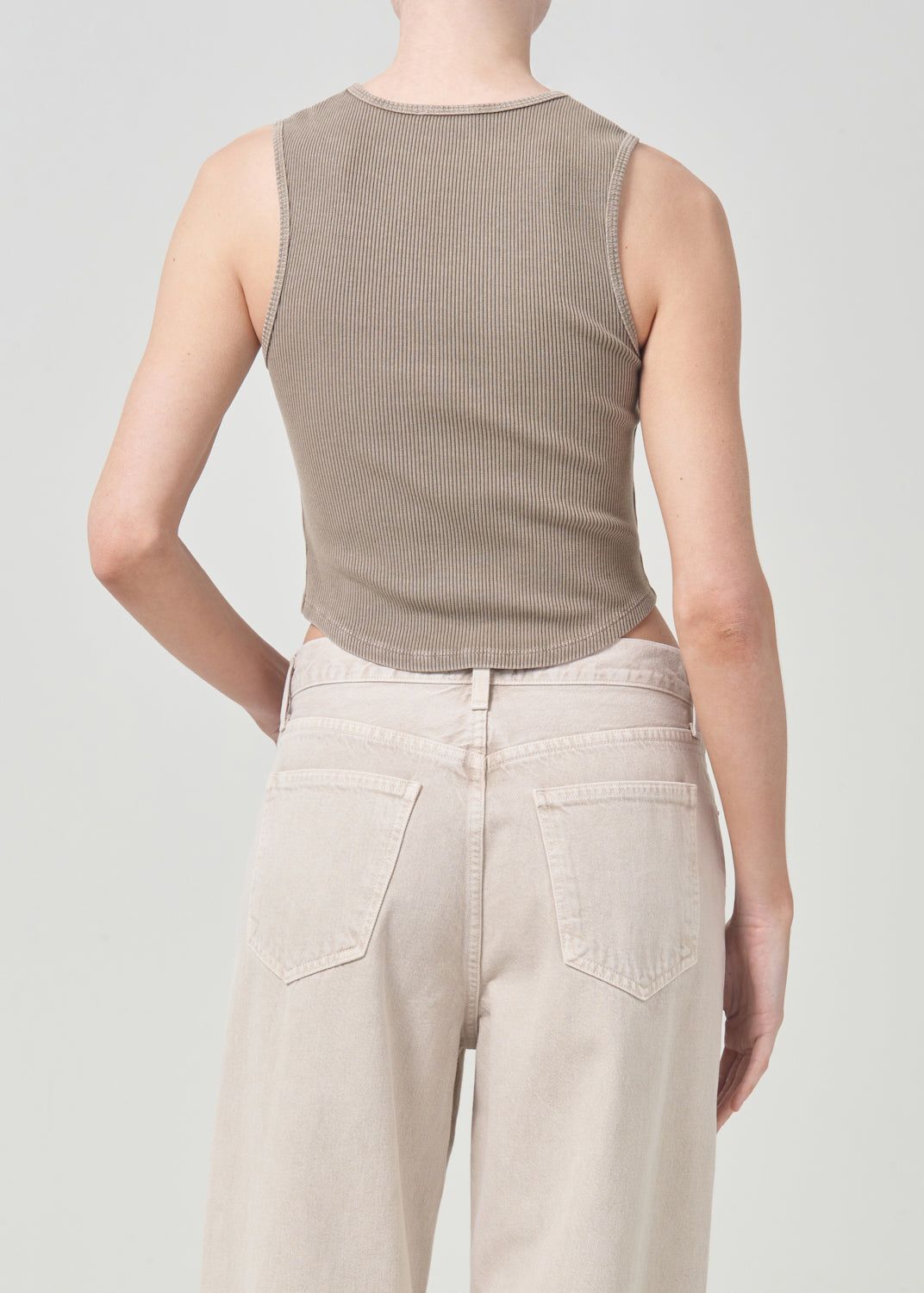 Hauts Agolde Nova Tank Femme Trail | BMDGP-9416