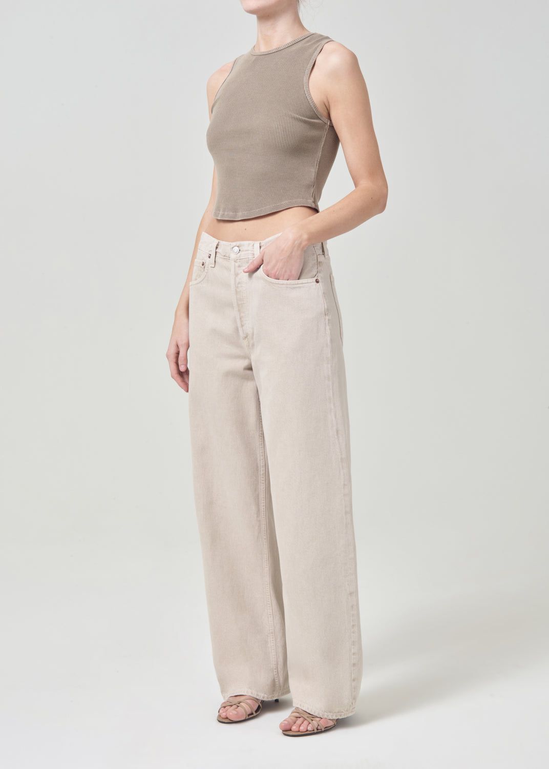 Hauts Agolde Nova Tank Femme Trail | BMDGP-9416