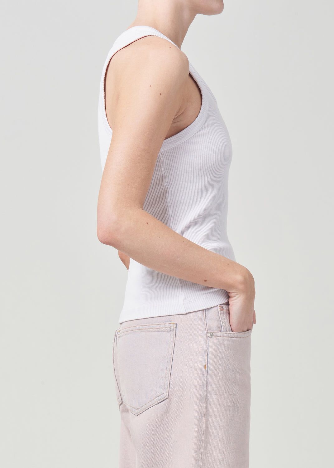 Hauts Agolde Poppy Tank Femme Balloon | RDEOT-7368