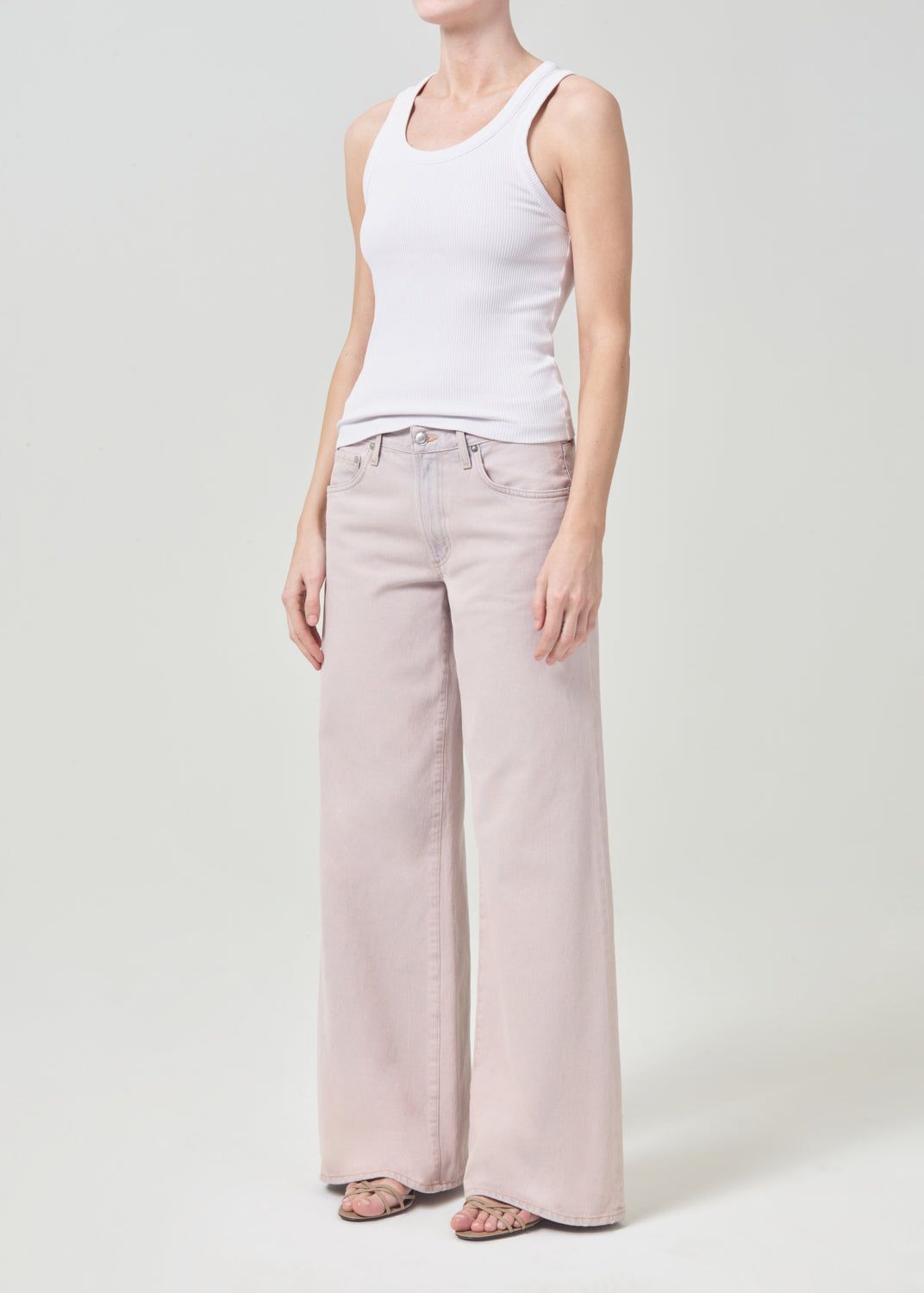 Hauts Agolde Poppy Tank Femme Balloon | RDEOT-7368
