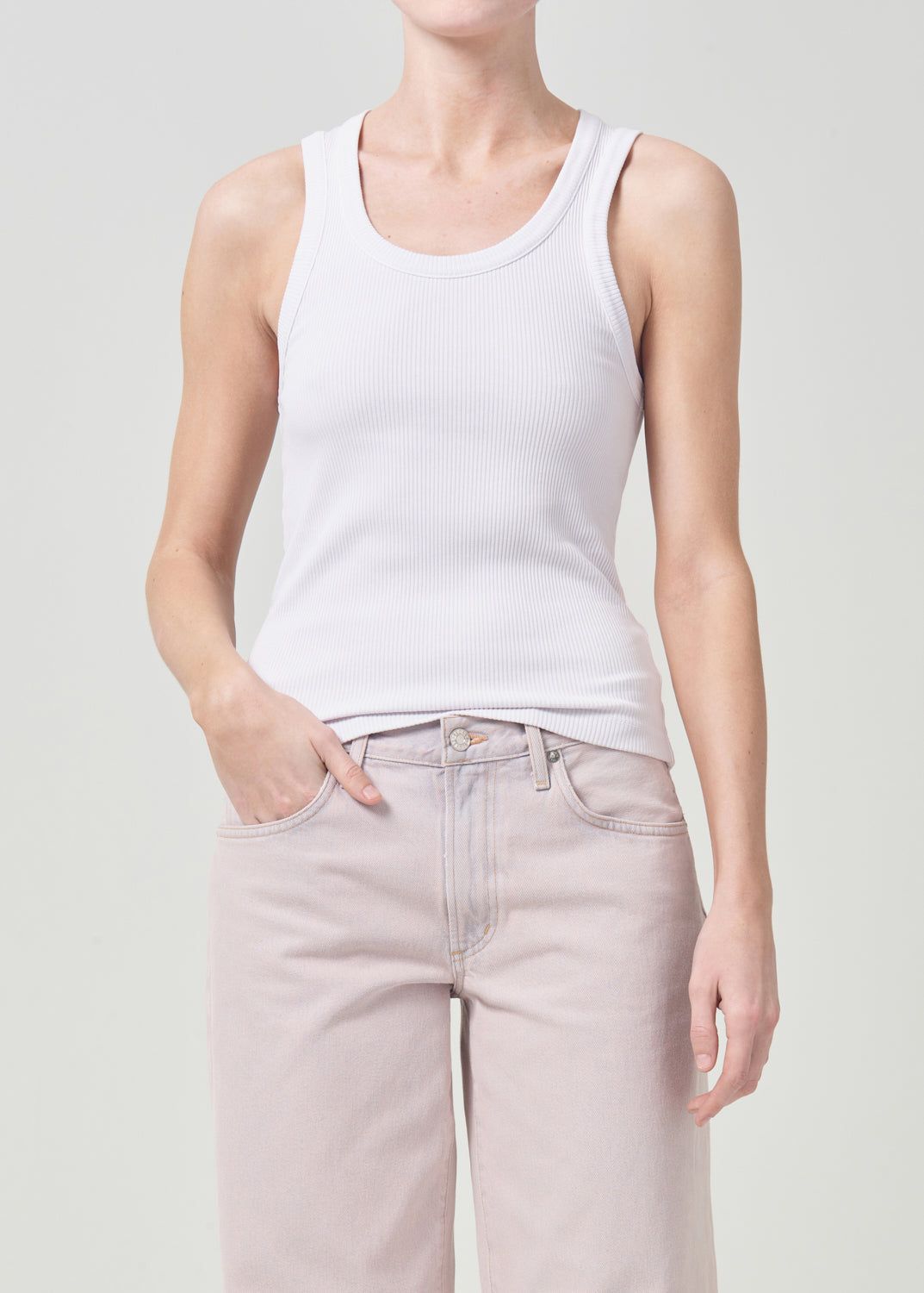 Hauts Agolde Poppy Tank Femme Balloon | RDEOT-7368