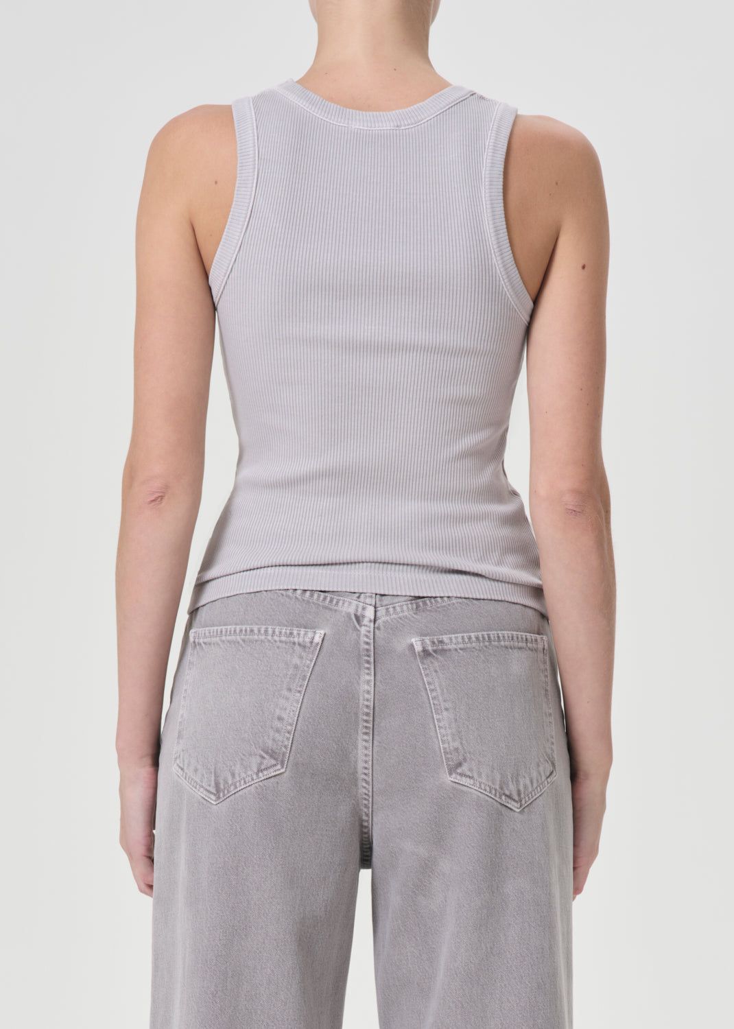 Hauts Agolde Poppy Tank Femme Flake | HVMCE-4830