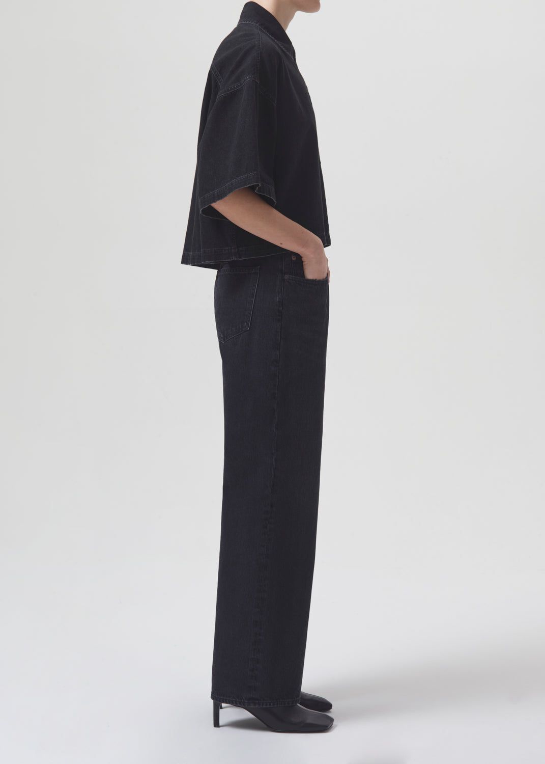 Hauts Agolde Rona Box Shirt Femme Intense | CJKHB-8601