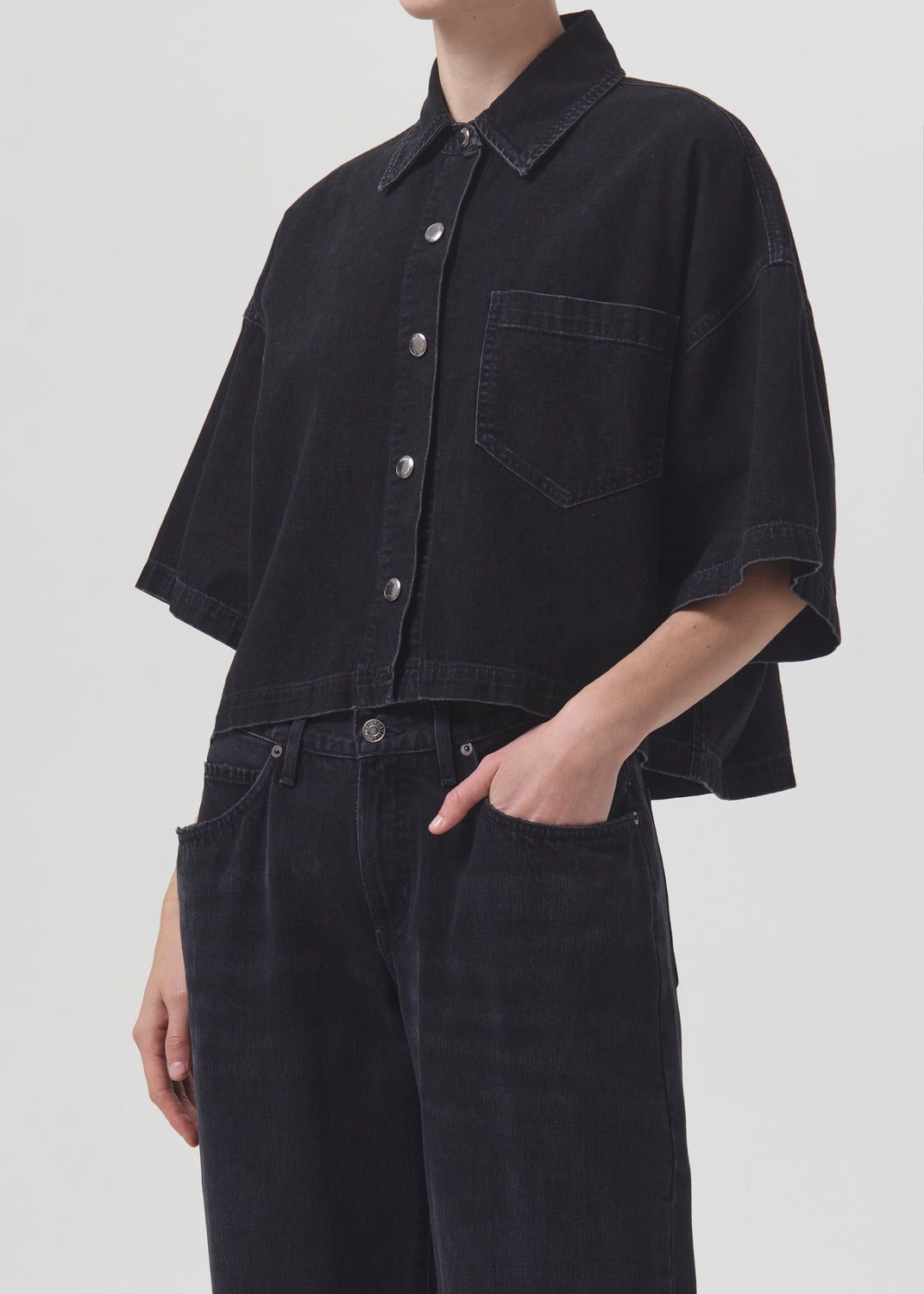 Hauts Agolde Rona Box Shirt Femme Intense | CJKHB-8601