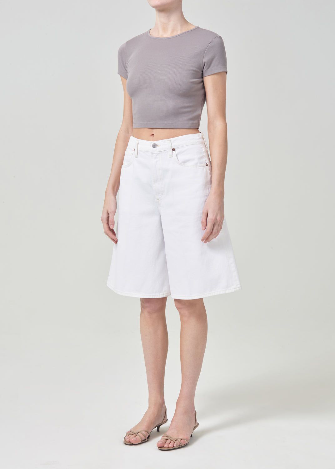 Hauts Agolde Savannah Tee Femme Shaker | VMALF-7864