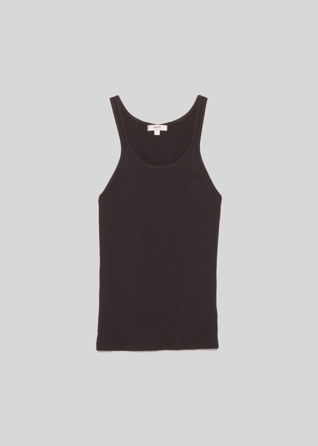 Hauts Agolde Zane Tank Femme Noir | TXFHM-1327