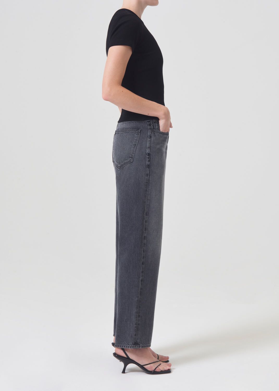 Jean Agolde Criss Cross Upsized Jean Femme Synchronize | UPOFZ-3492